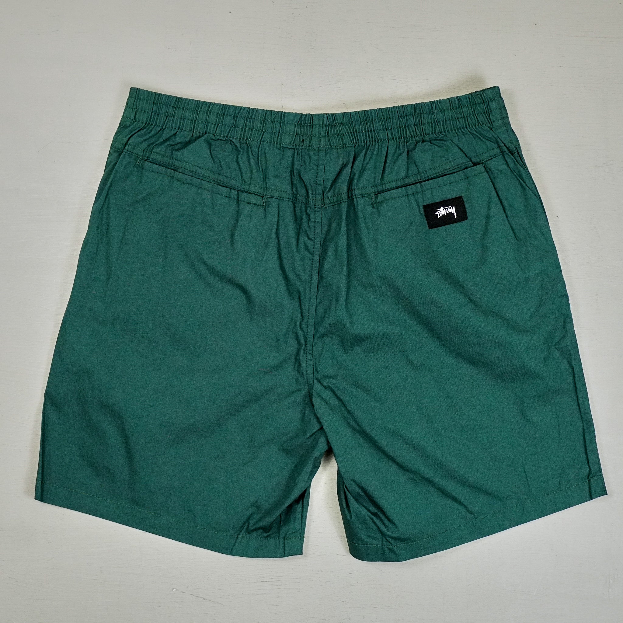 Stüssy Green Double S Shorts