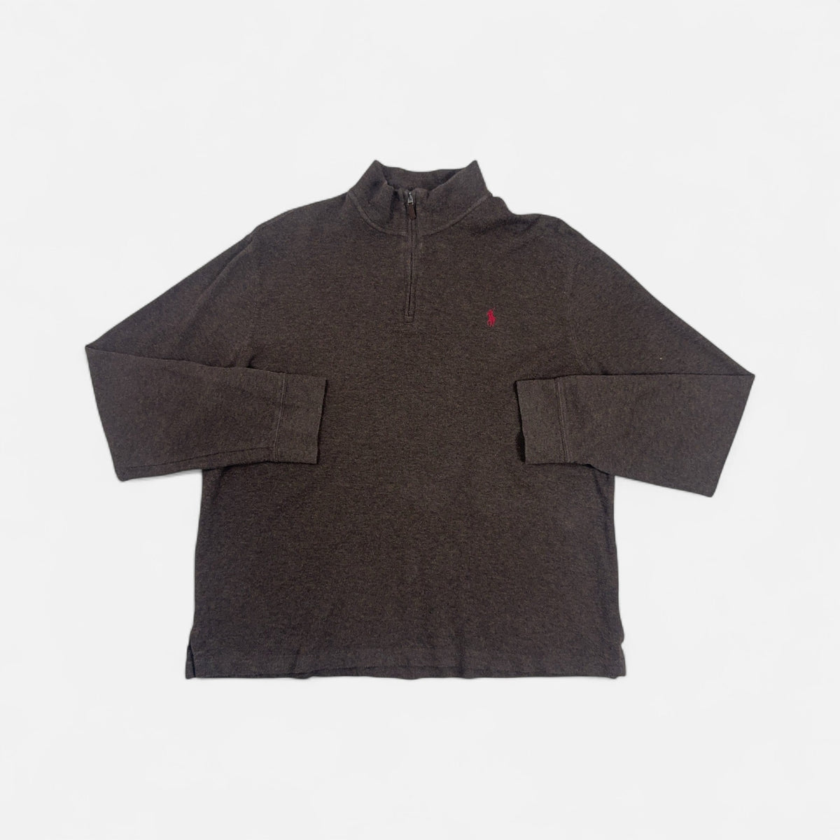 Vintage Polo Ralph Lauren Brown 1/4 Zip (L)
