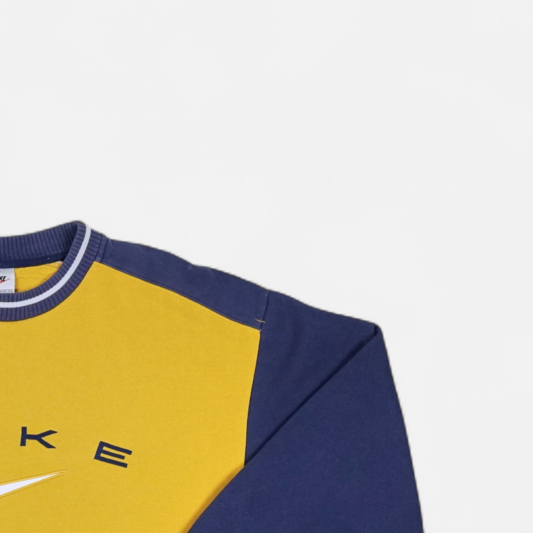 Vintage Nike Yellow Sweatshirt (L)