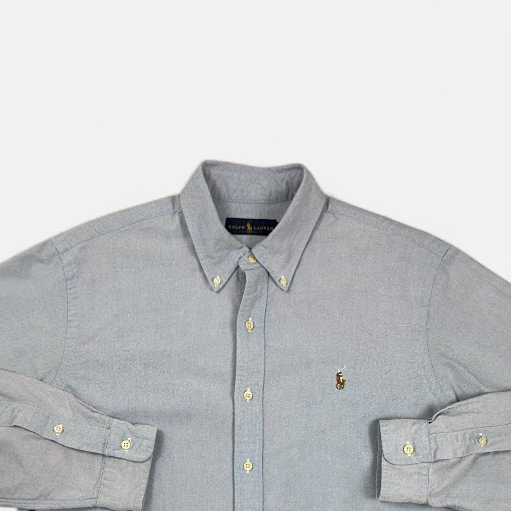Vintage Ralph Lauren Blue Shirt (L)