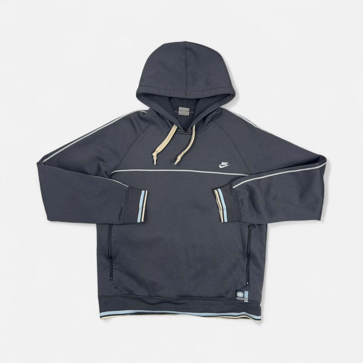 Vintage Nike Blue Hoodie (L)