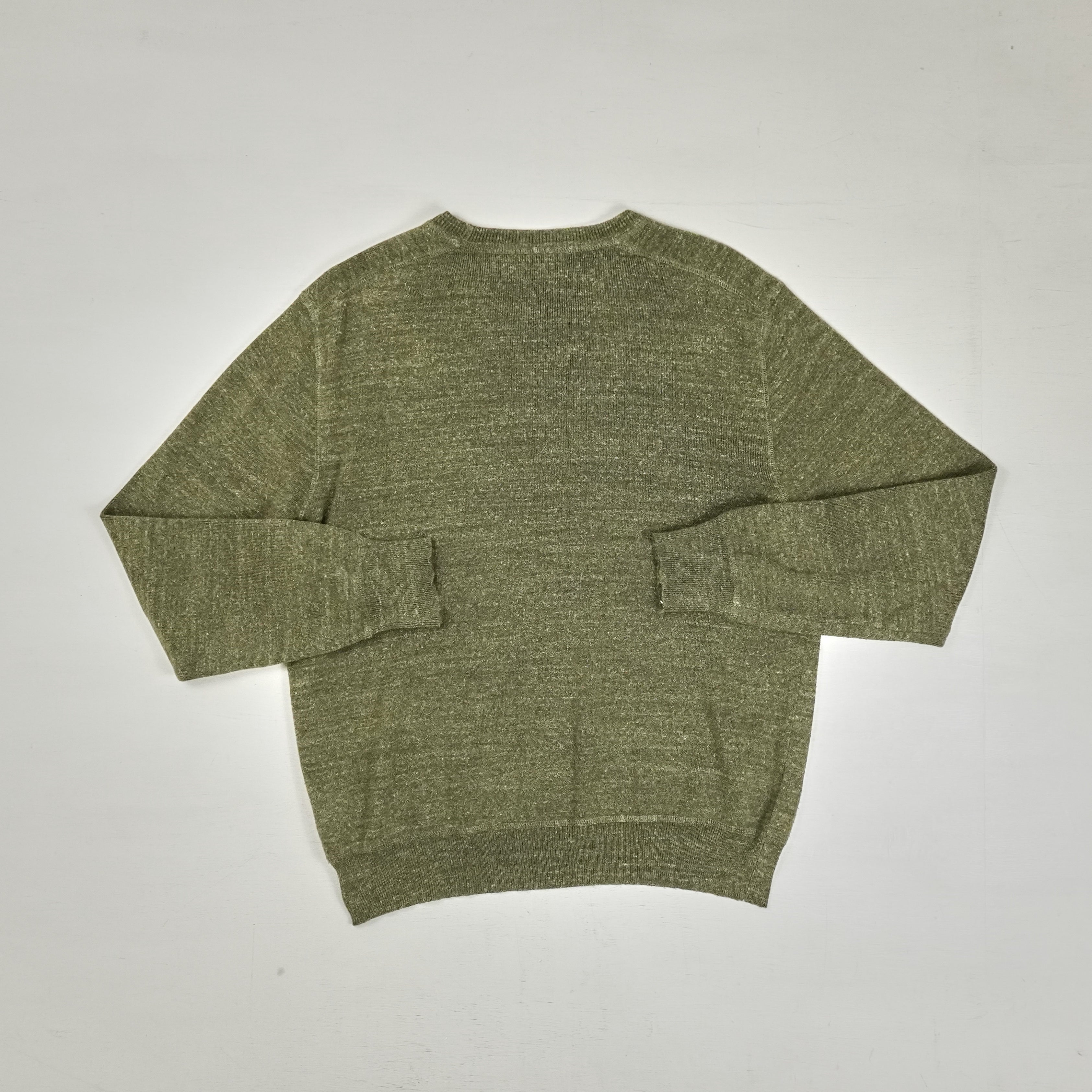Vintage Polo Ralph Lauren Green Knit Jumper (M)