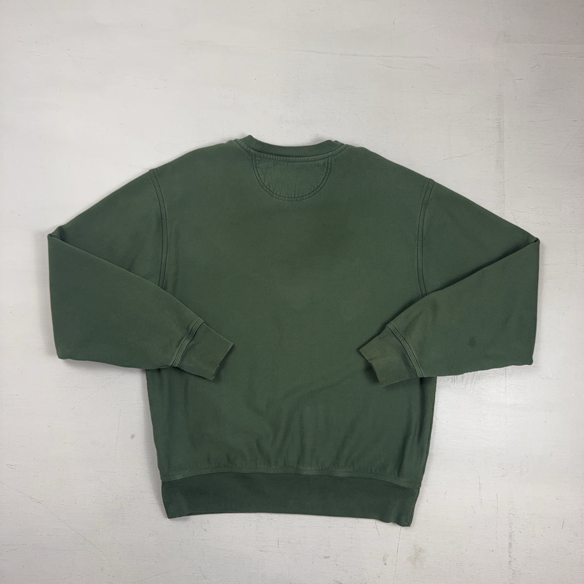 Vintage Stüssy Green Sweatshirt (M)