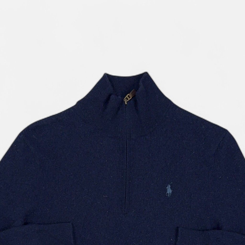 Vintage Polo Ralph Lauren Blue 1/4 Zip (M)