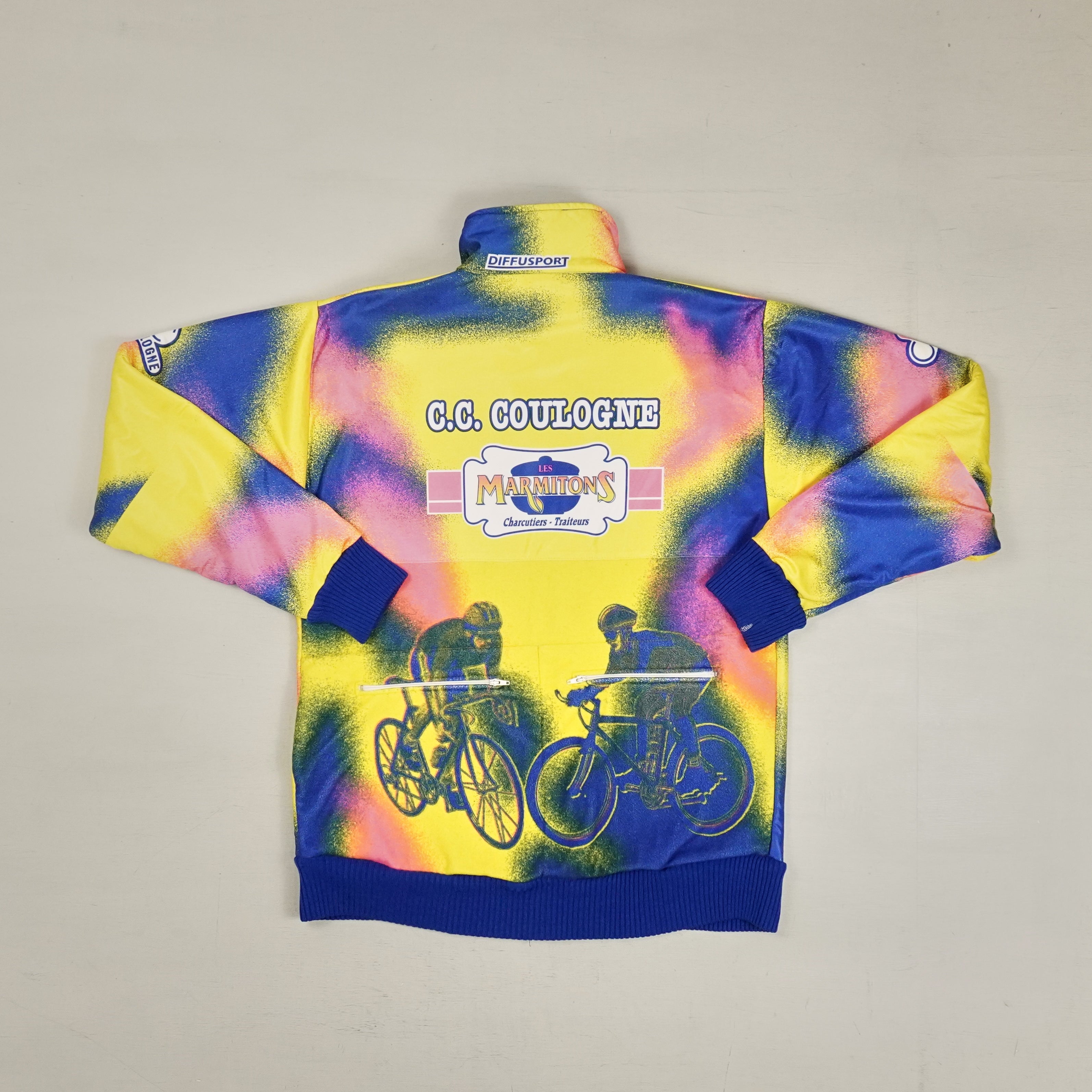 Vintage Diffusport Multicoloured Trackjacket (M)