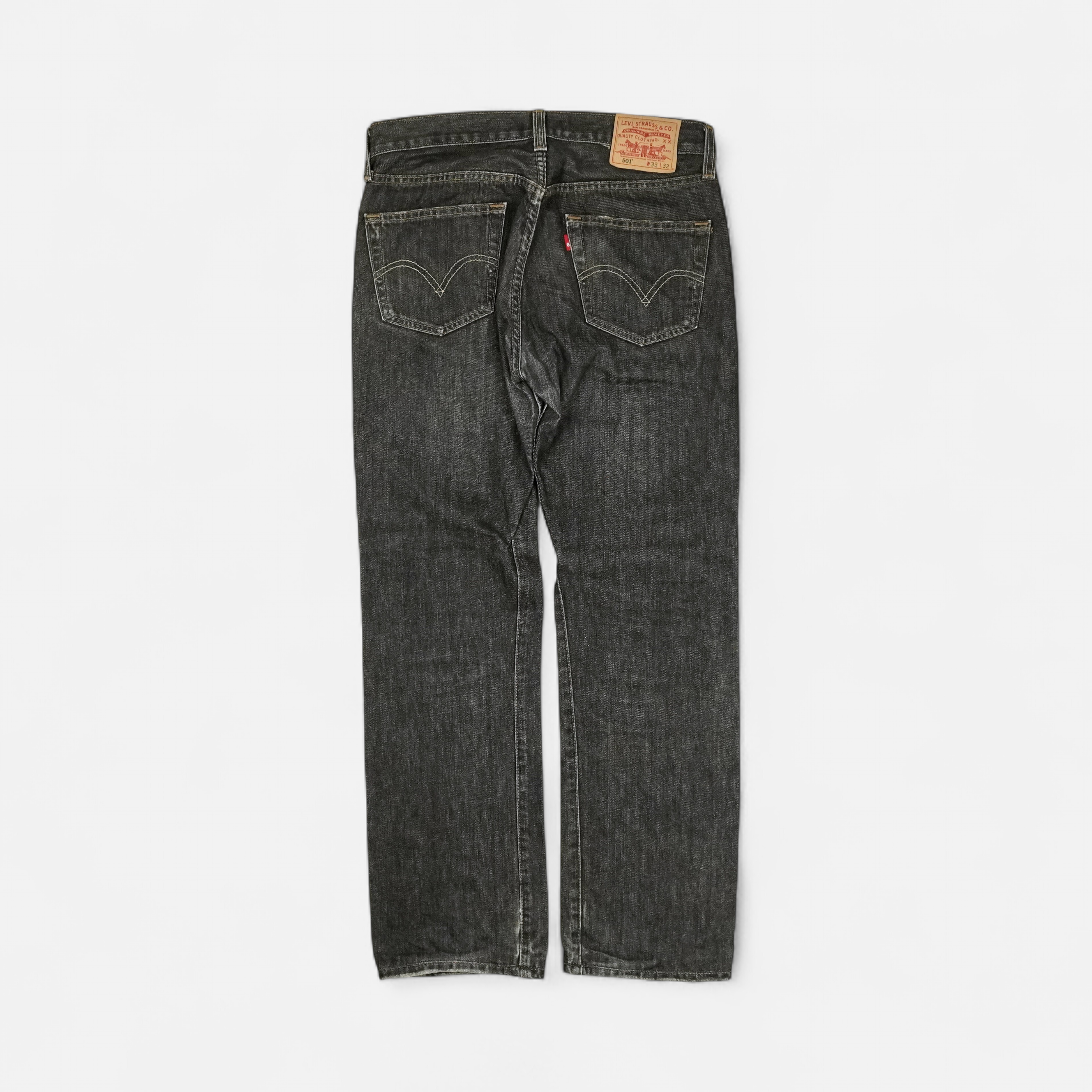 Vintage Levi's Grey Jeans (W33 L32)