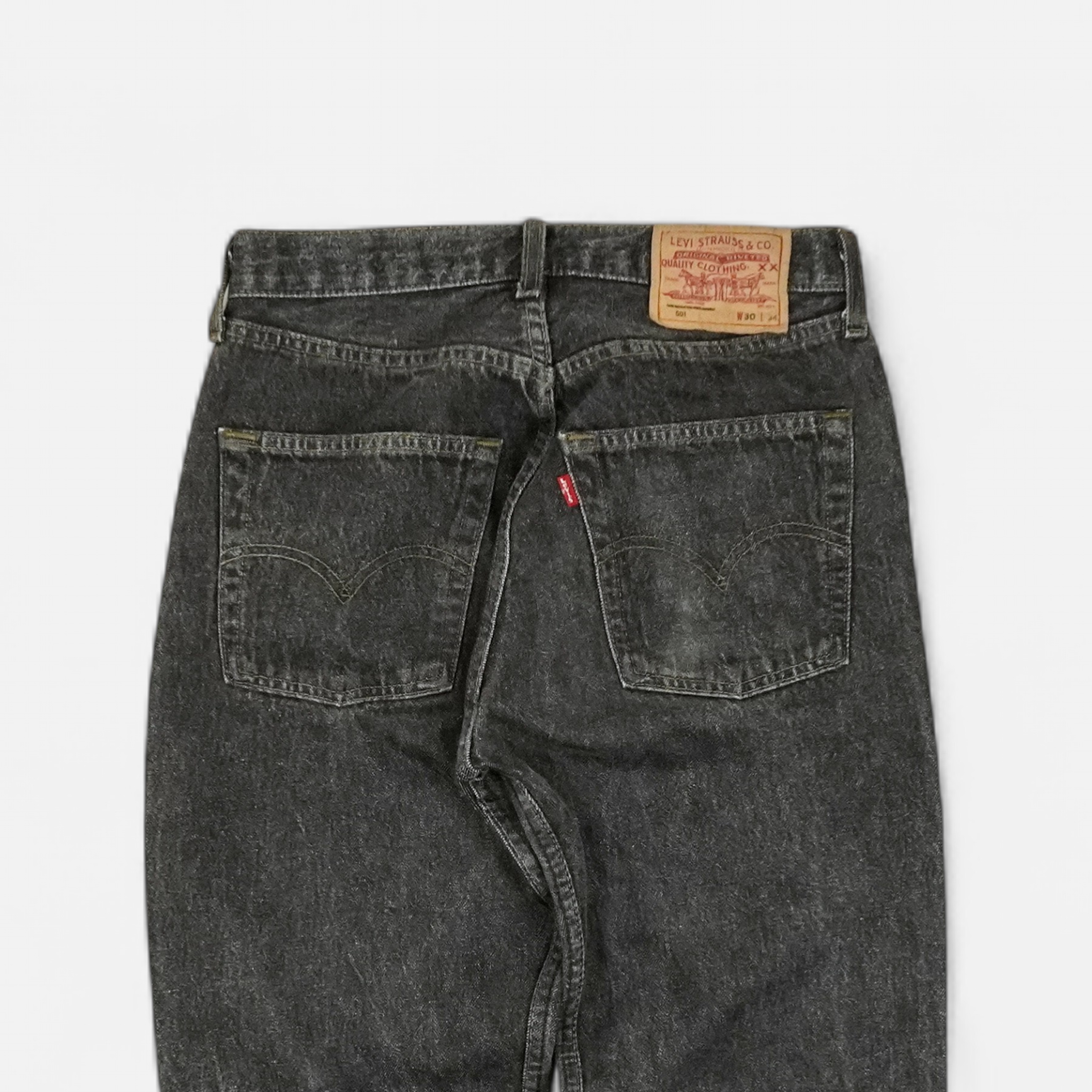 Vintage Levi Strauss & Co. Grey Jeans (W30 L34)