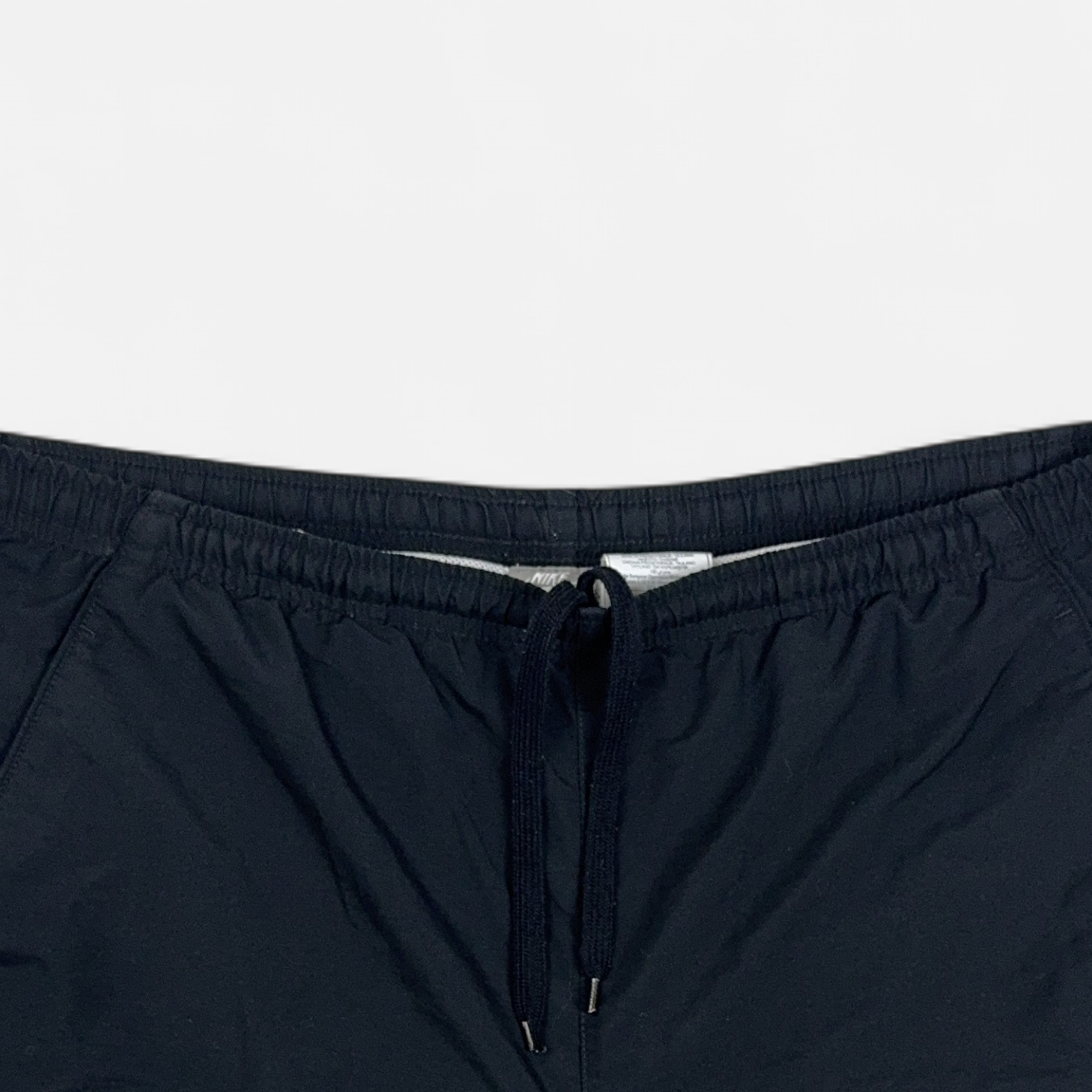 Vintage Nike Black Shorts (XL) detail