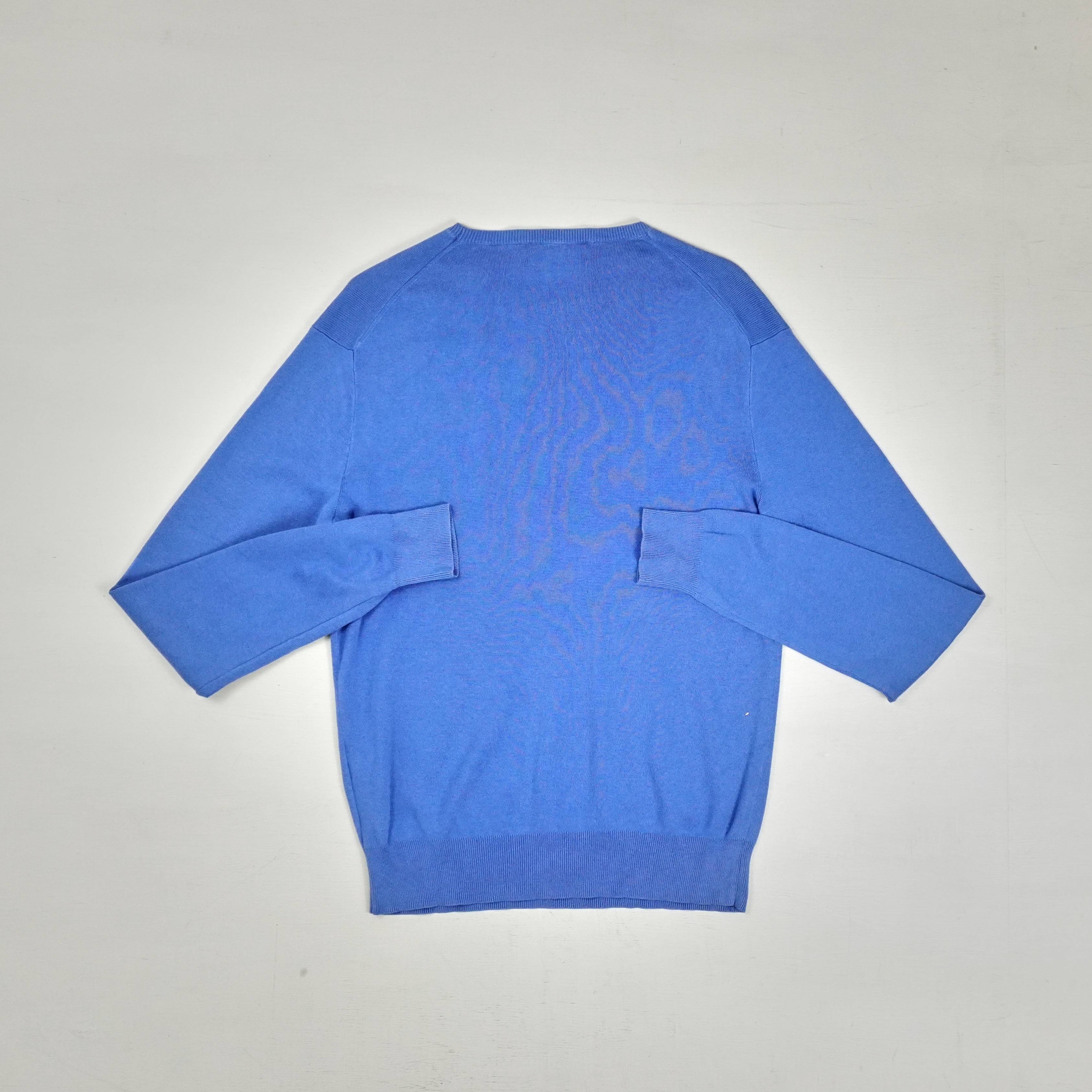 Vintage Polo By Ralph Lauren Blue Knit Jumper (M)