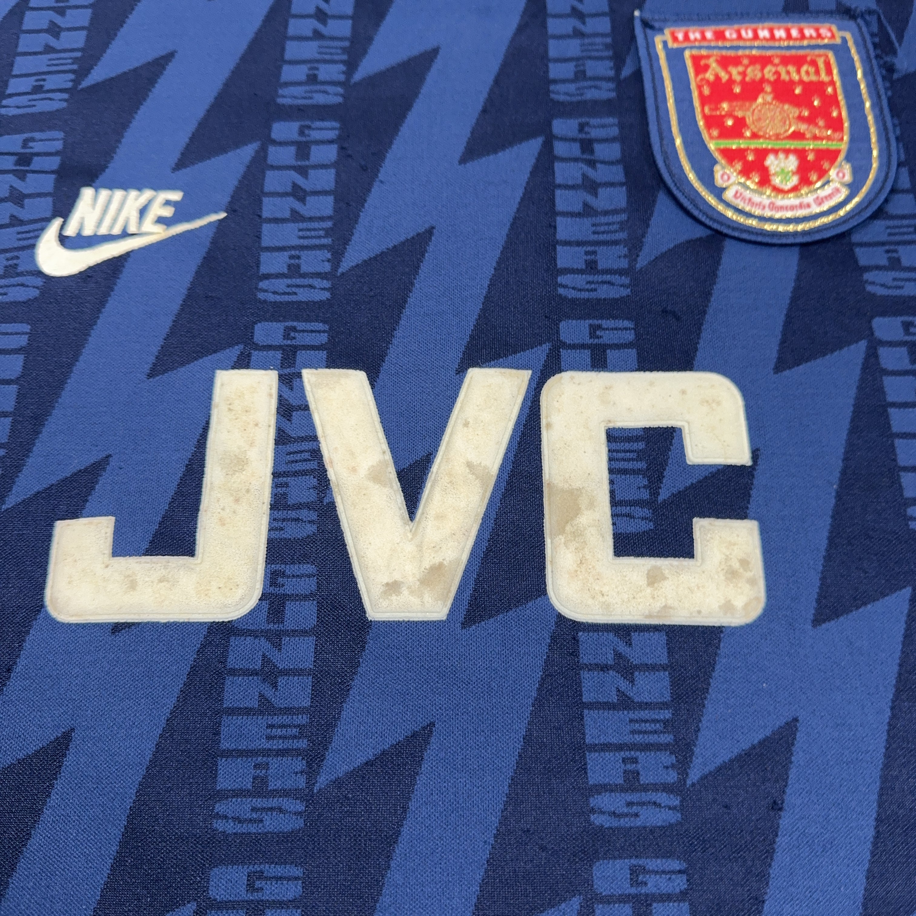 Arsenal Ian Wright 1994/95 Nike Third Jersey (M)