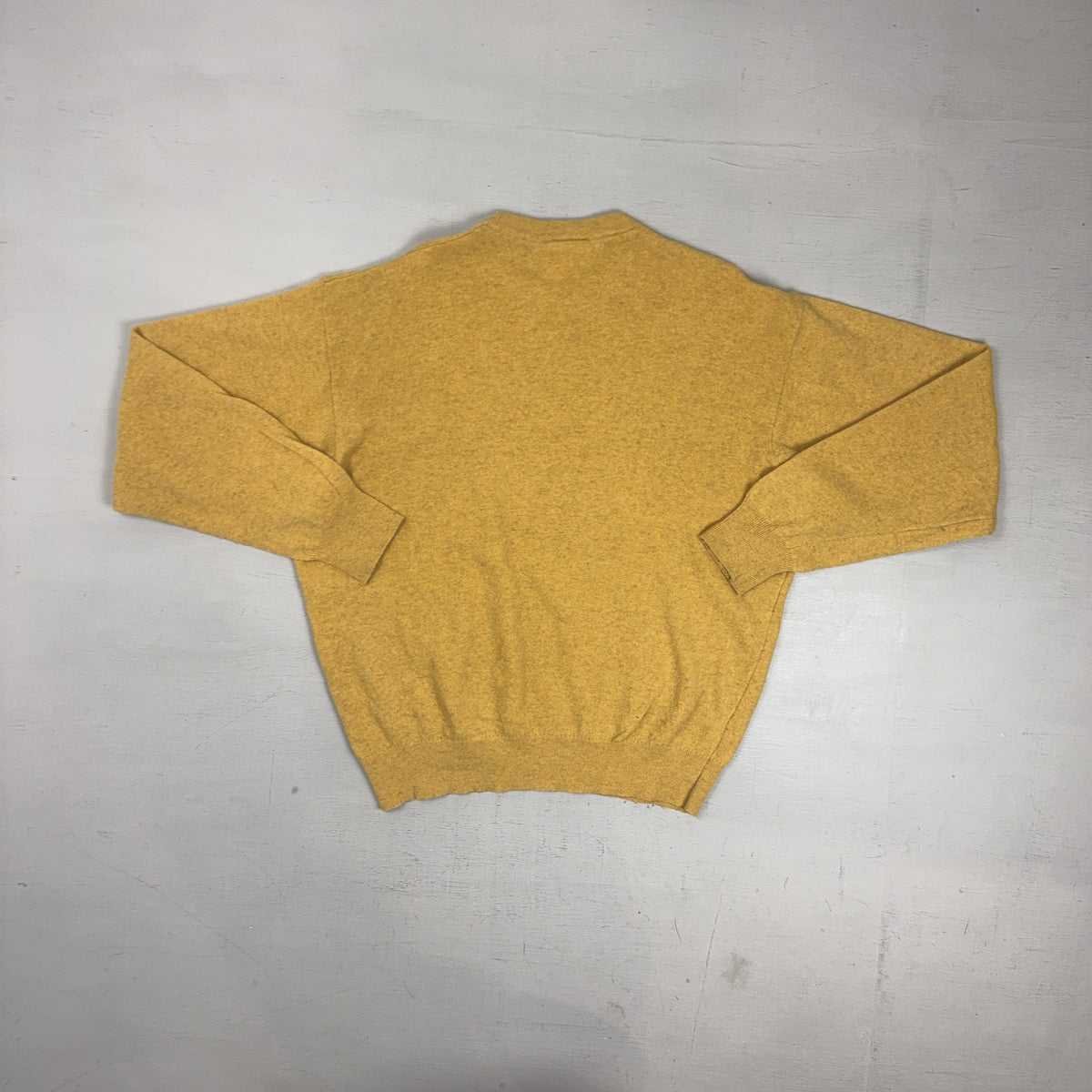Vintage Lacoste Yellow Knit Jumper