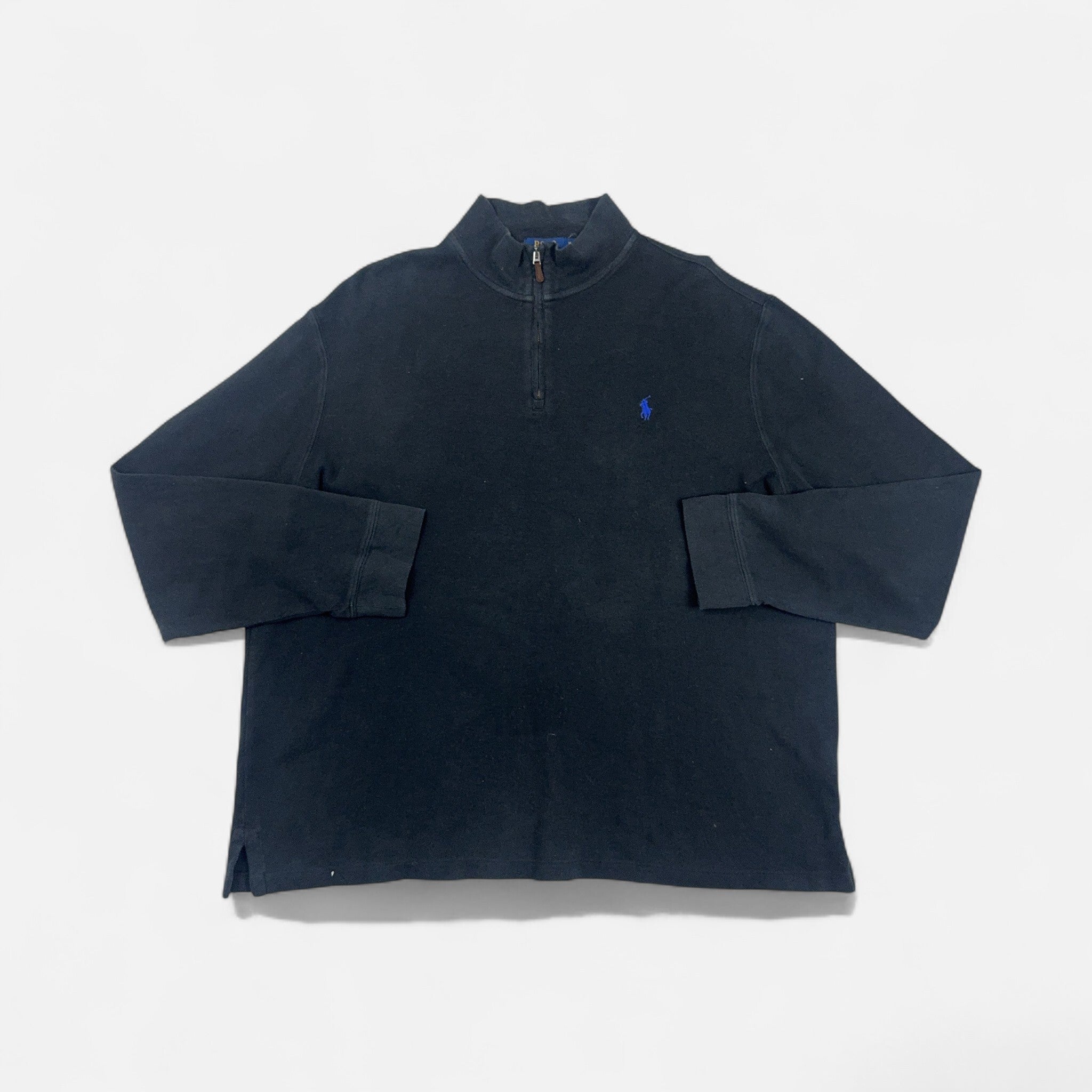 Vintage Polo Ralph Lauren Blue 1/4 Zip (XL)