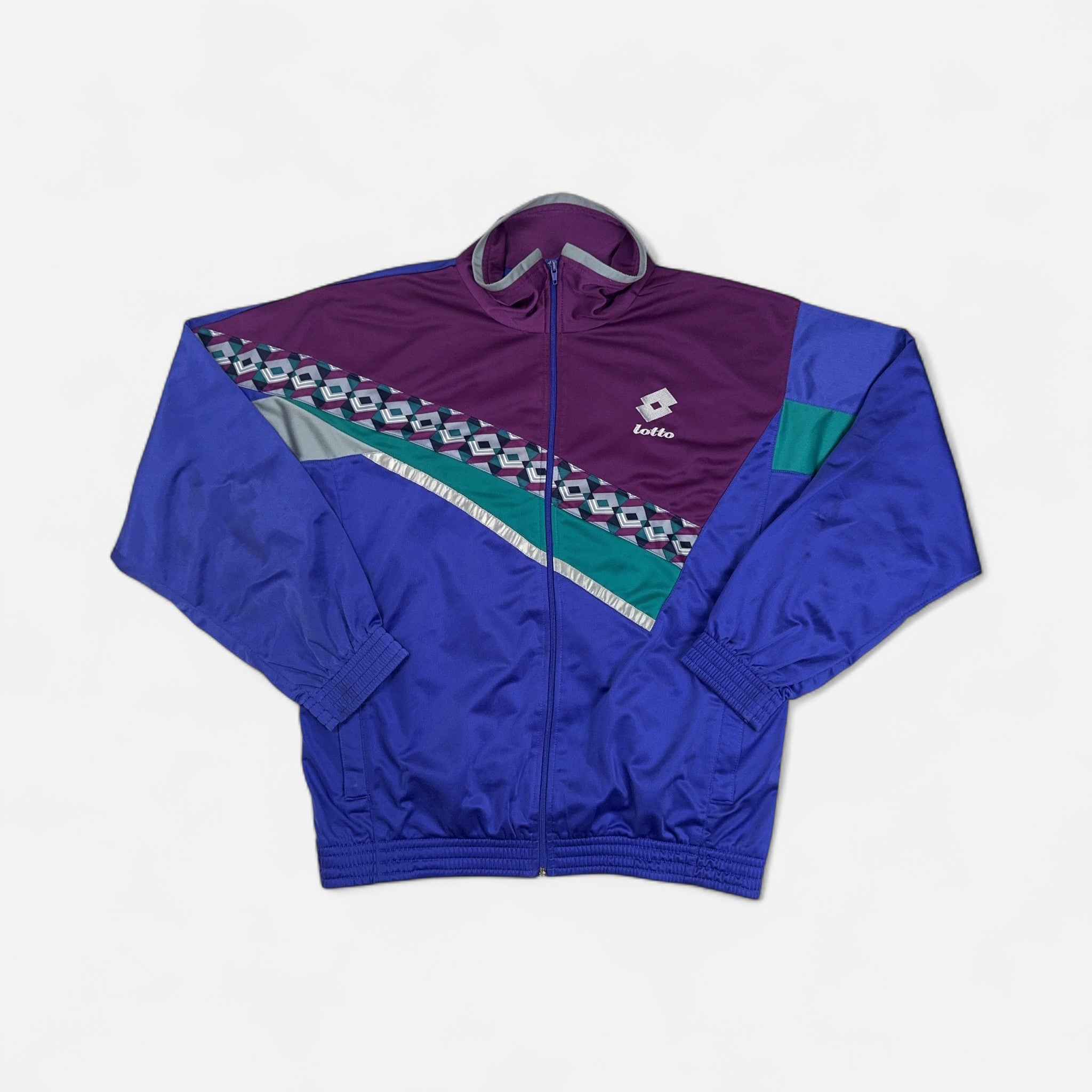 Vintage Lotto Blue Trackjacket