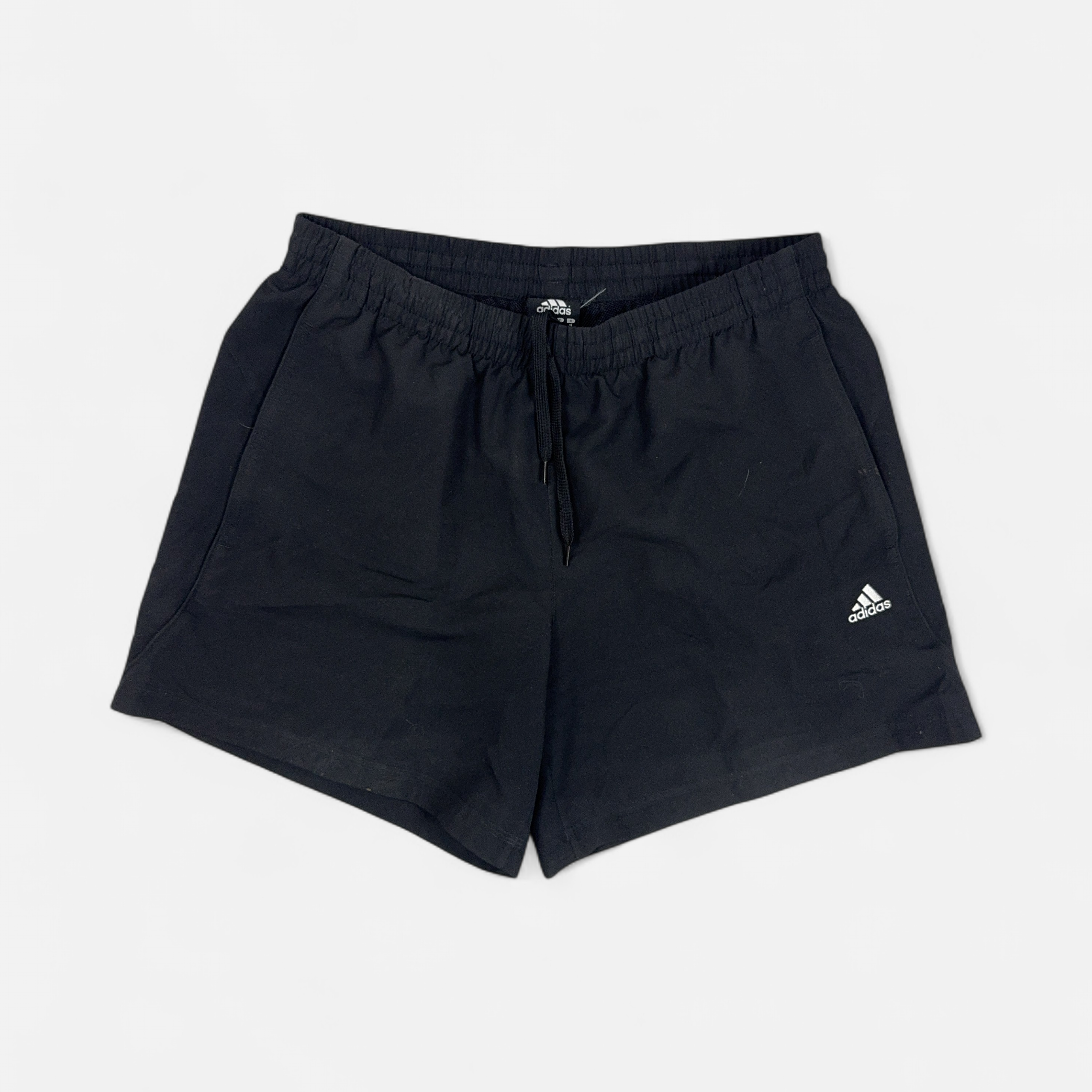 Vintage Adidas Black Shorts (M)