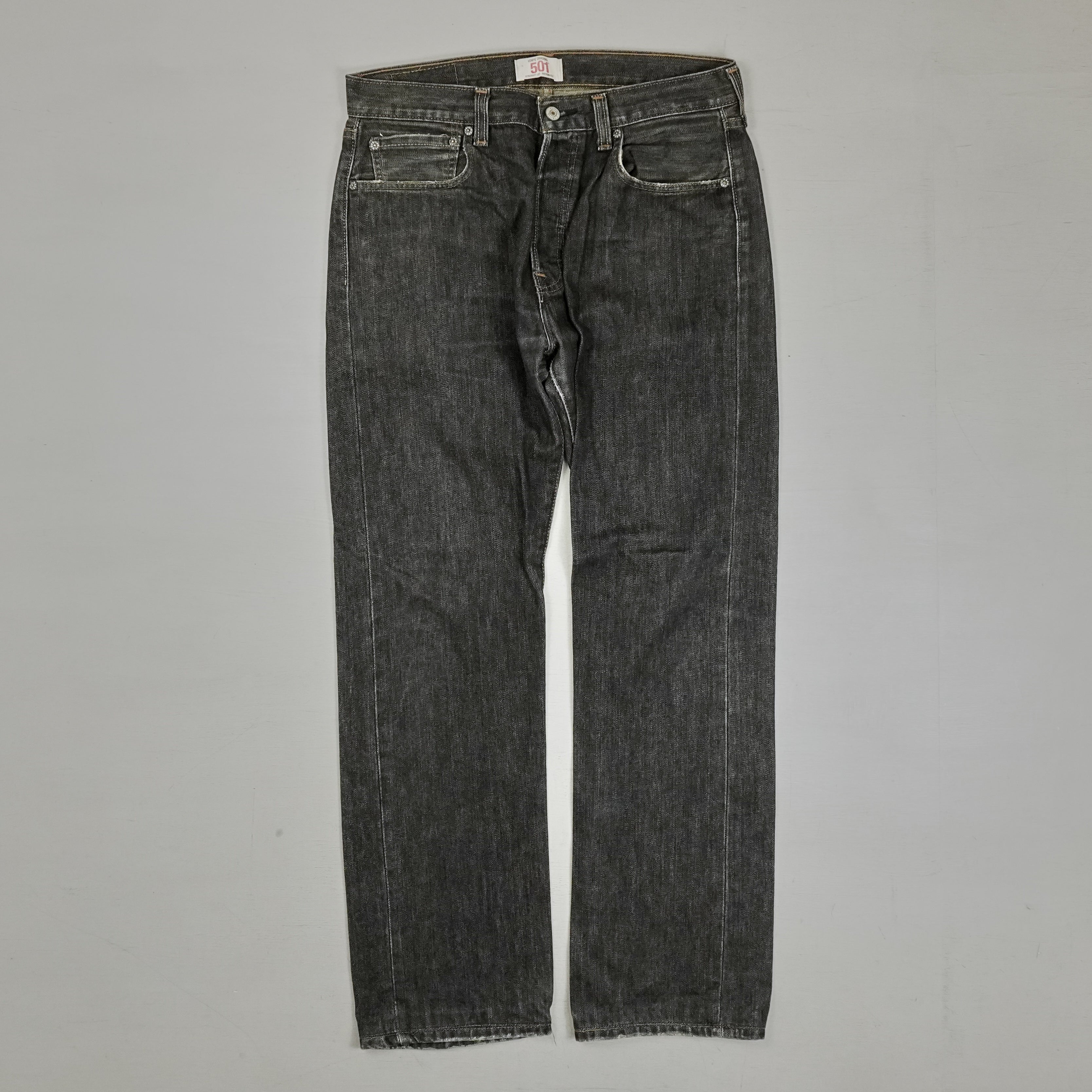 Vintage Levi's Grey Jeans (W33 L32)