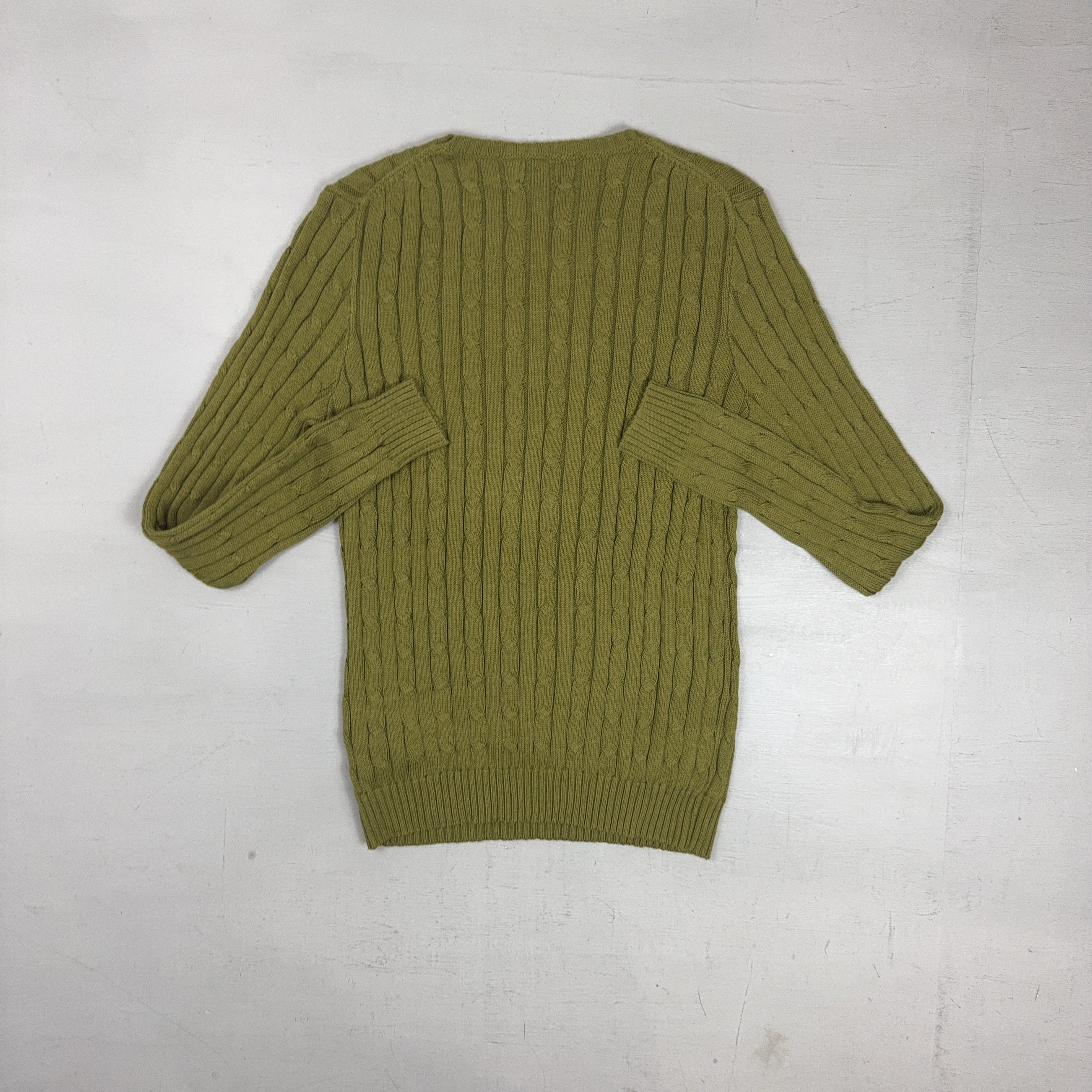 Vintage Polo Ralph Lauren Green Knit Jumper