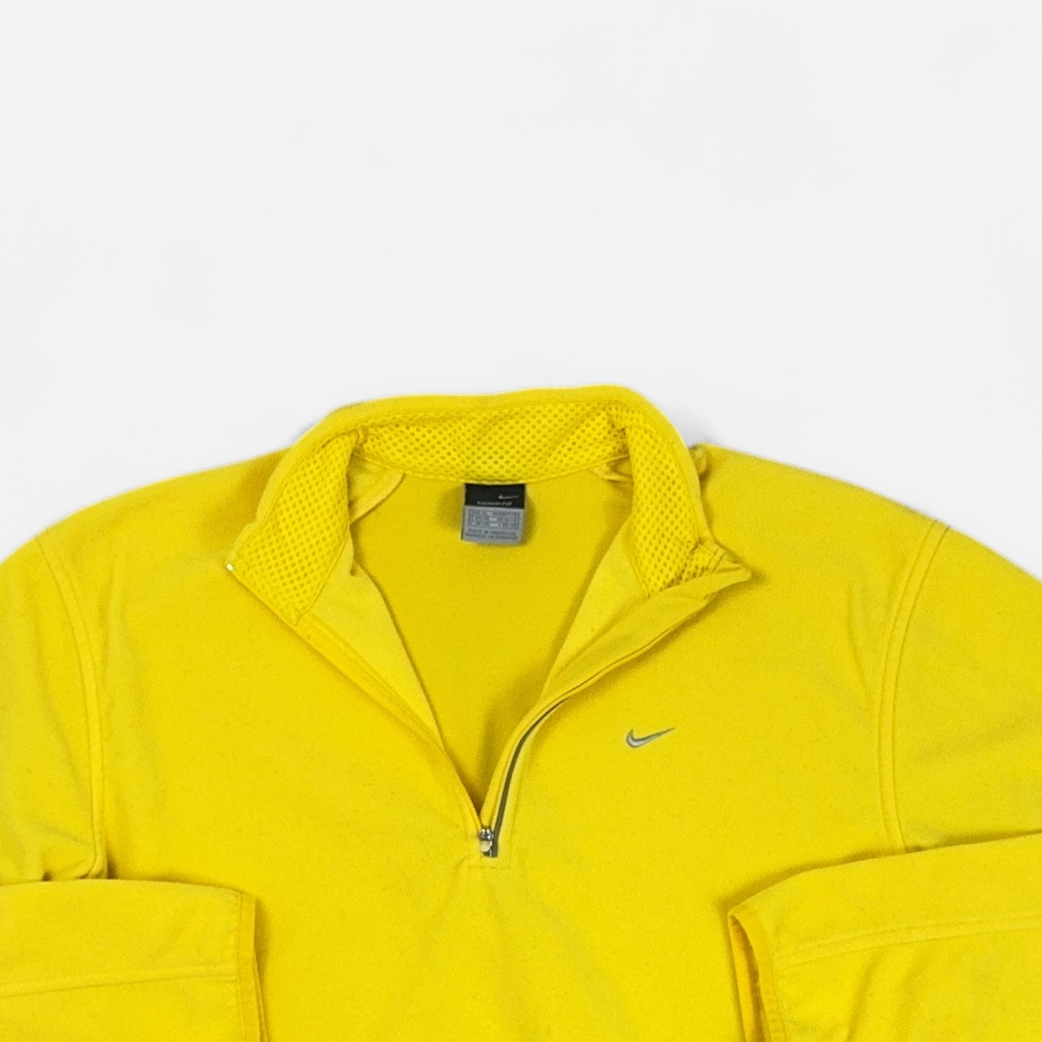 Vintage Nike Yellow 1/4 Zip (S)