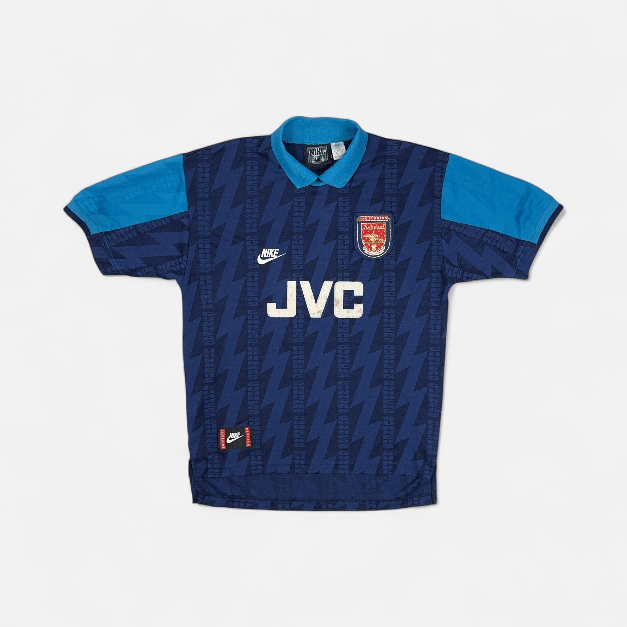 Arsenal Ian Wright 1994/95 Nike Third Jersey (M)