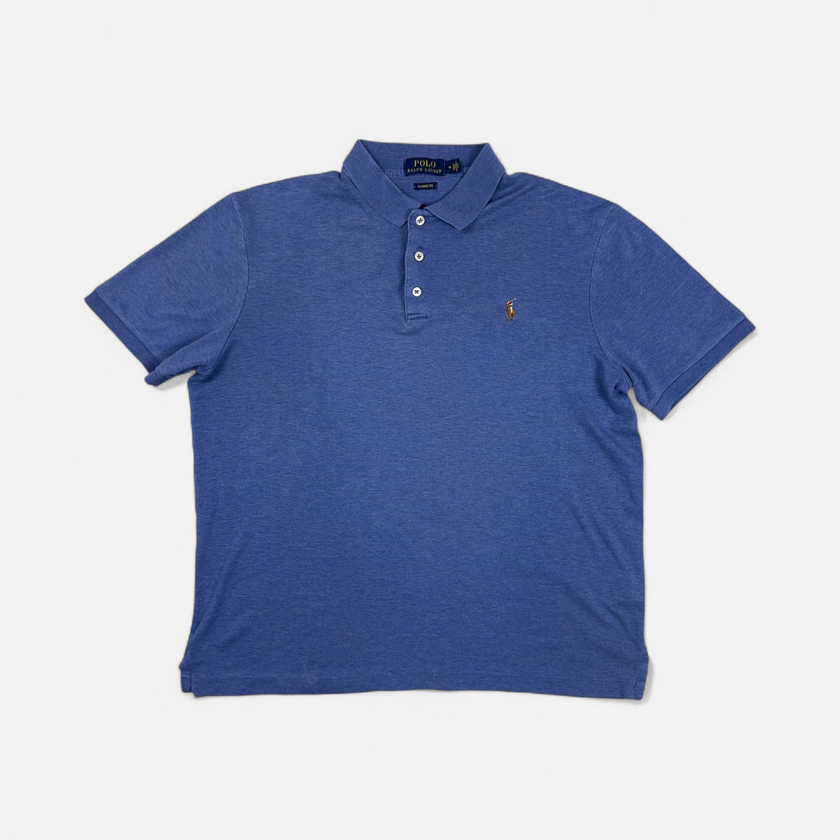 Vintage Polo Ralph Lauren Blue Shirt (M)