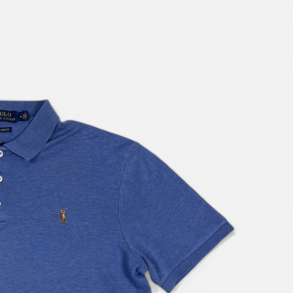 Vintage Polo Ralph Lauren Blue Shirt (M)