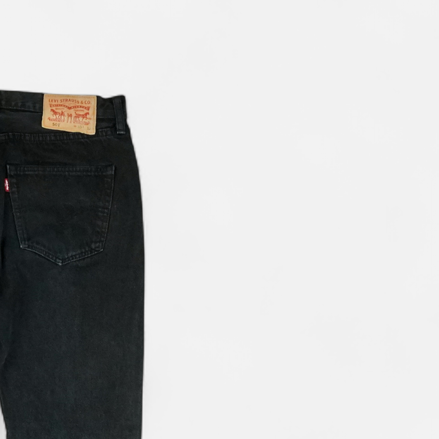 Vintage Levi's Black Jeans (W30 L32)
