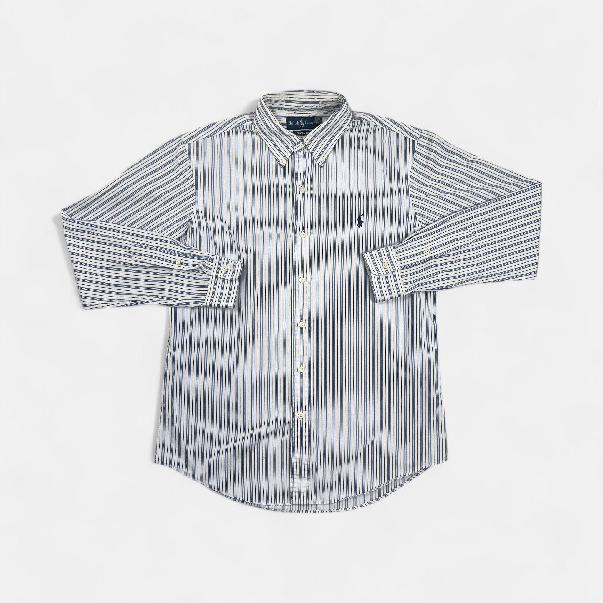 Vintage Ralph Lauren Blue Shirt (M)