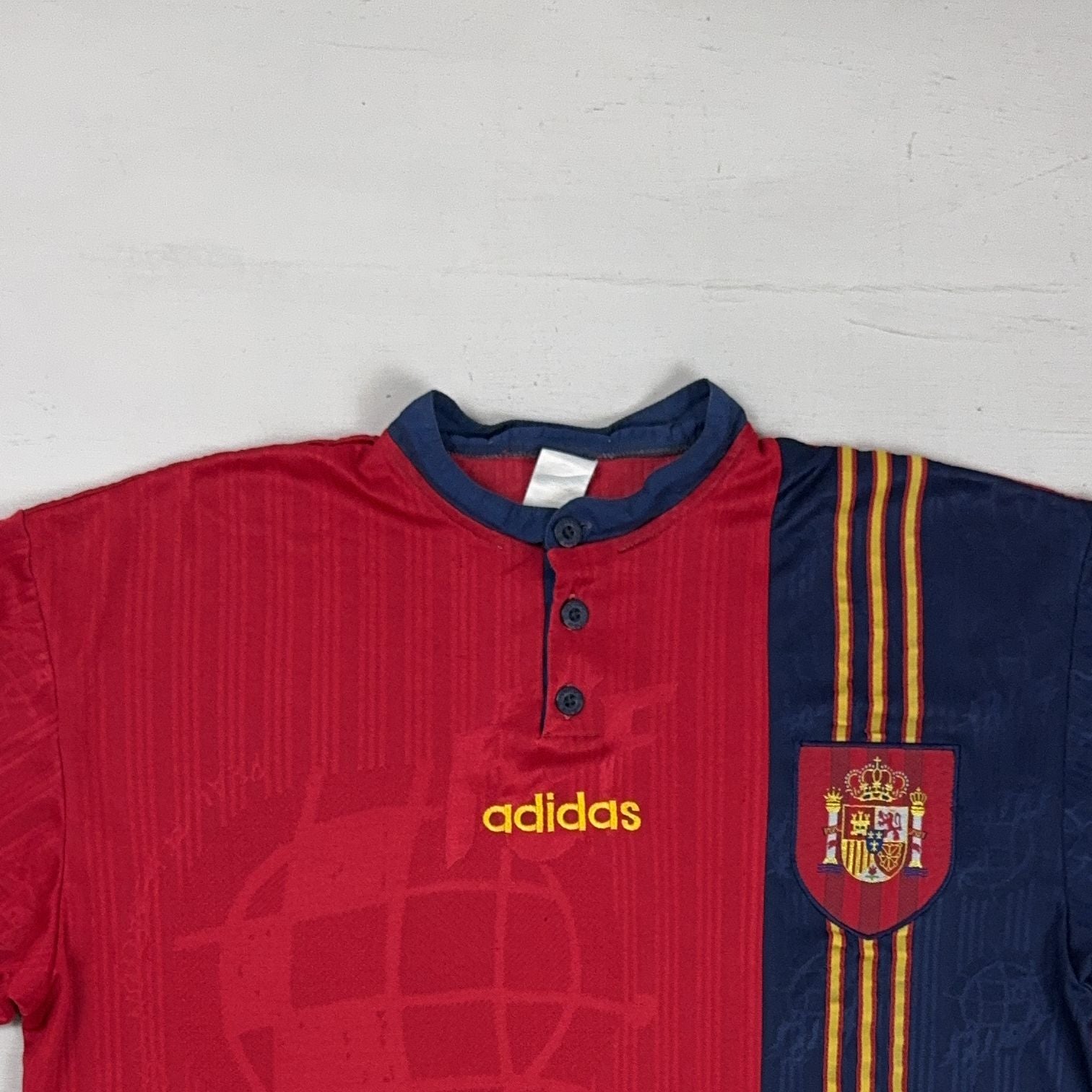 Spain 1996/98 Adidas Home Jersey (L)