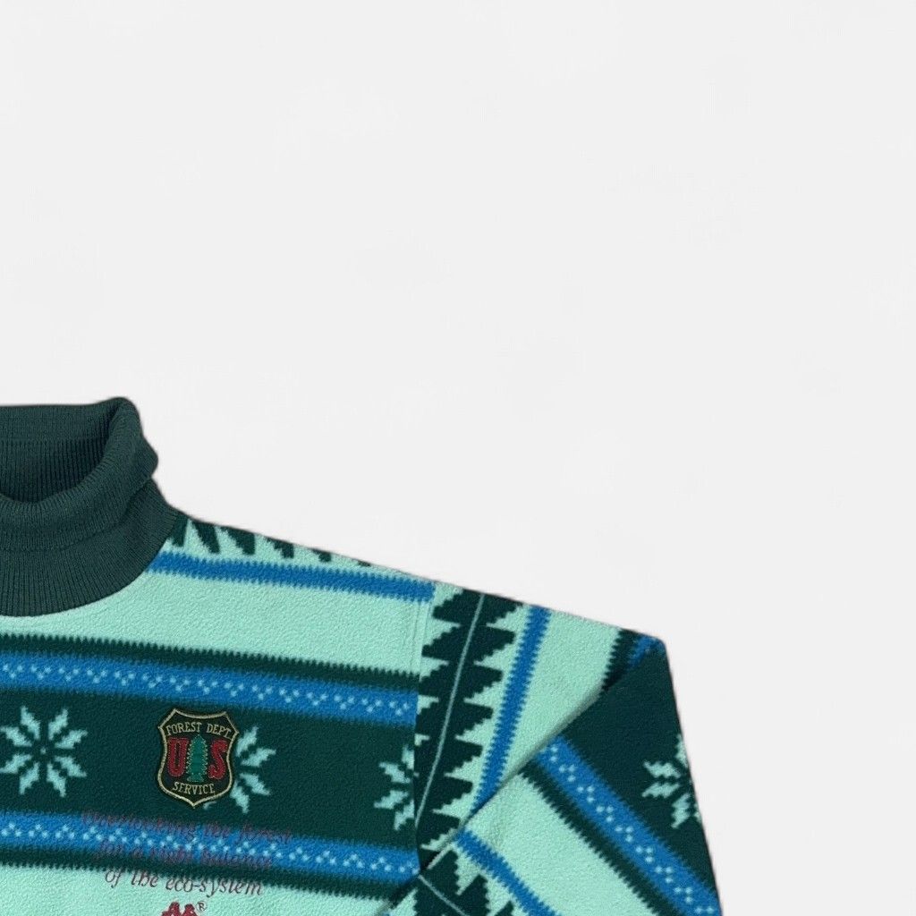 Vintage Kappa Multicoloured Knit Jumper (M)