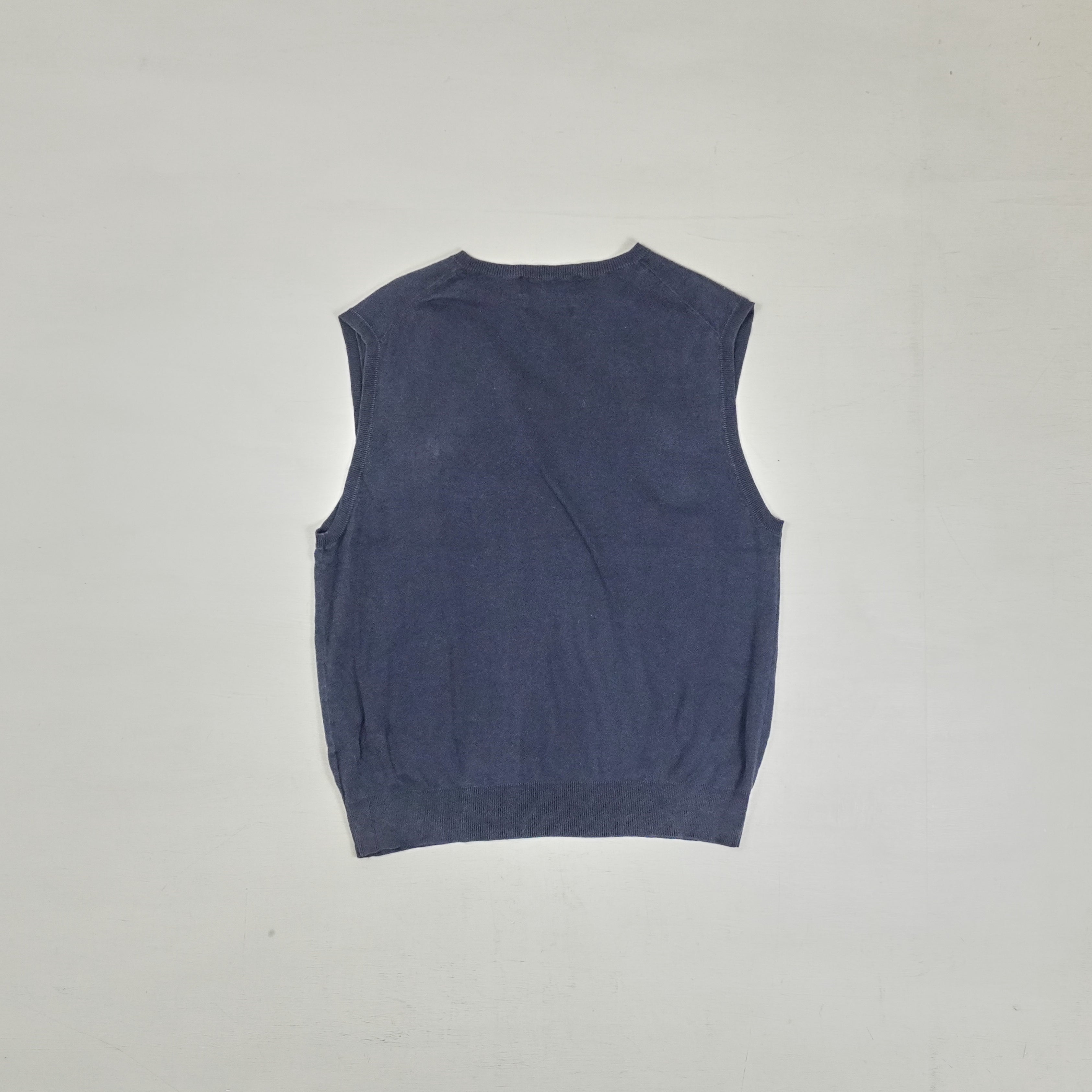 Vintage Polo By Ralph Lauren Blue Knit Jumper (L)