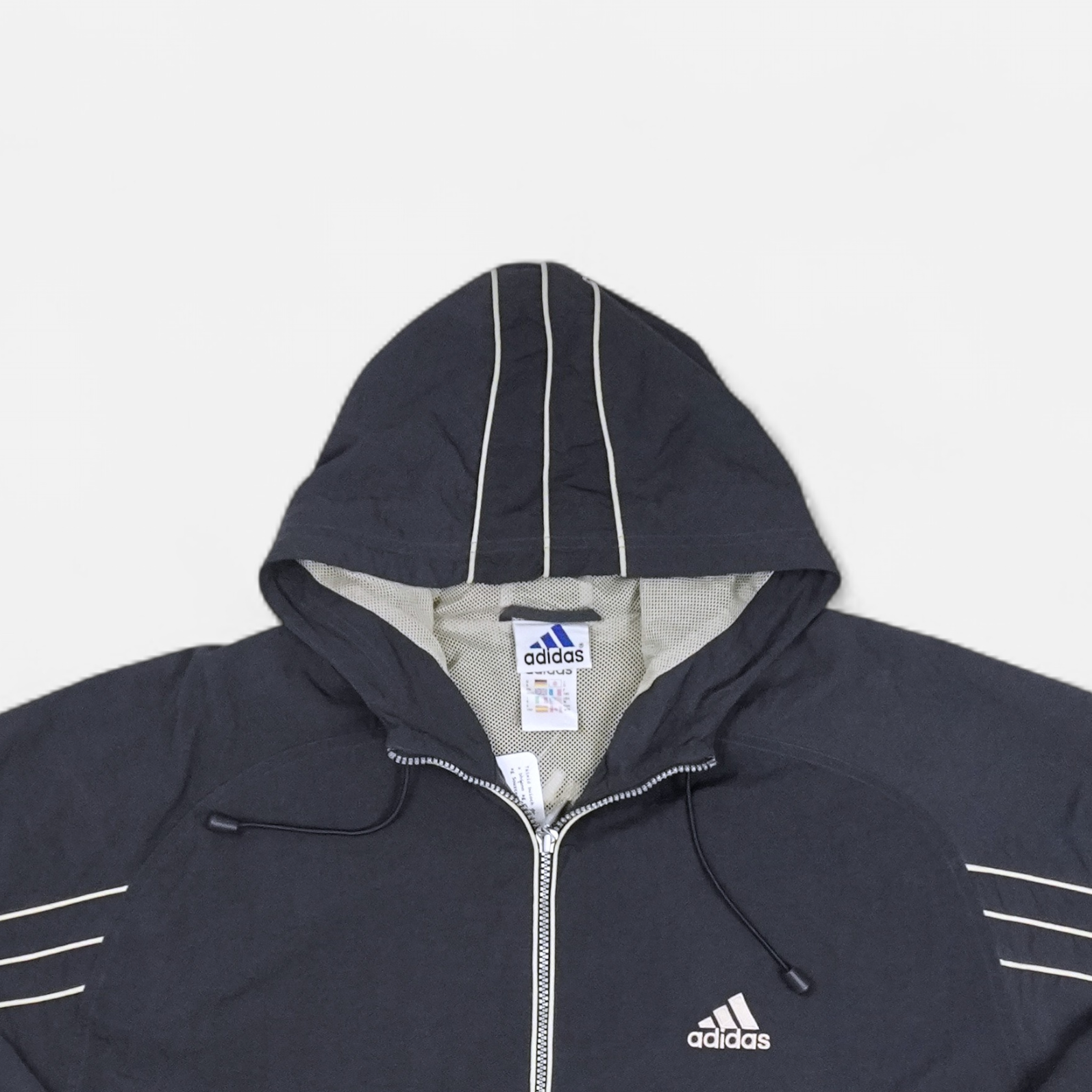 Vintage Adidas Black Jacket (L)