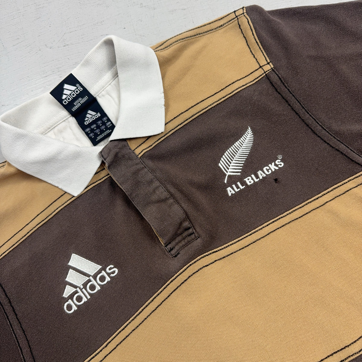 Vintage Adidas Brown Football Jersey (M)