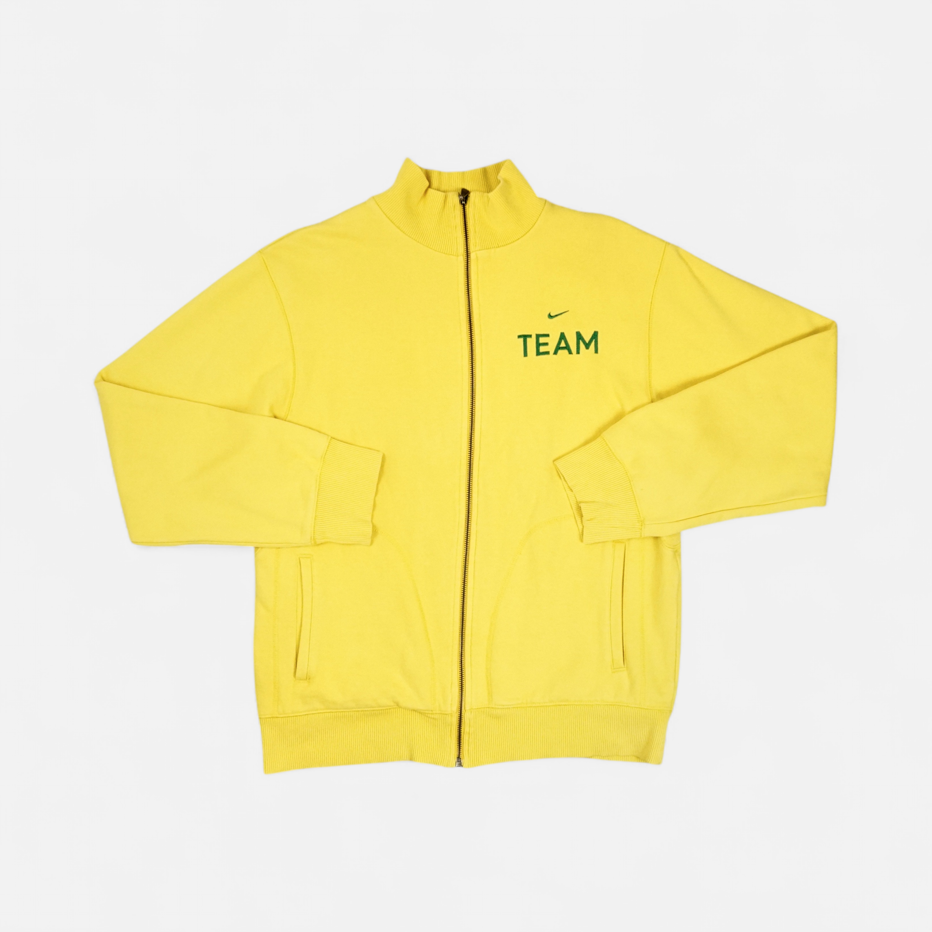 Vintage Nike Yellow Trackjacket (L)