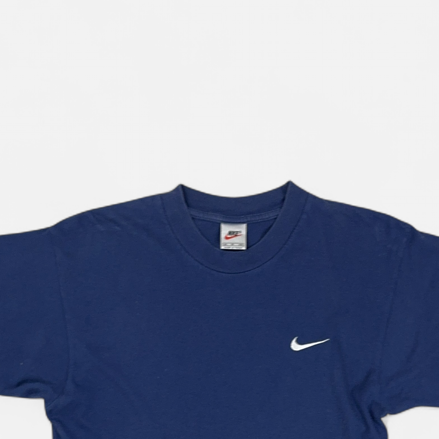 Vintage Nike Navy T-shirt (S) detail