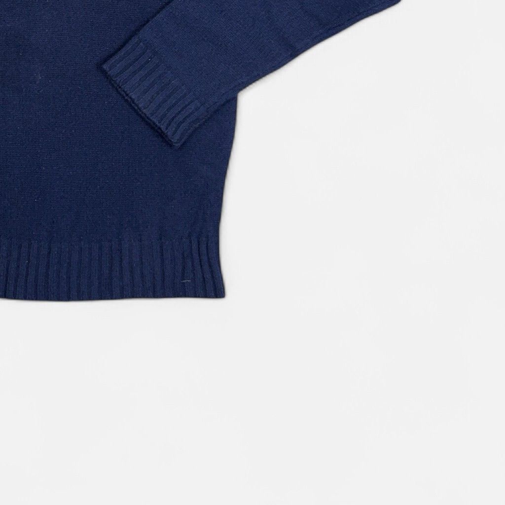 Vintage Polo By Ralph Lauren Blue Knit Jumper (XL)