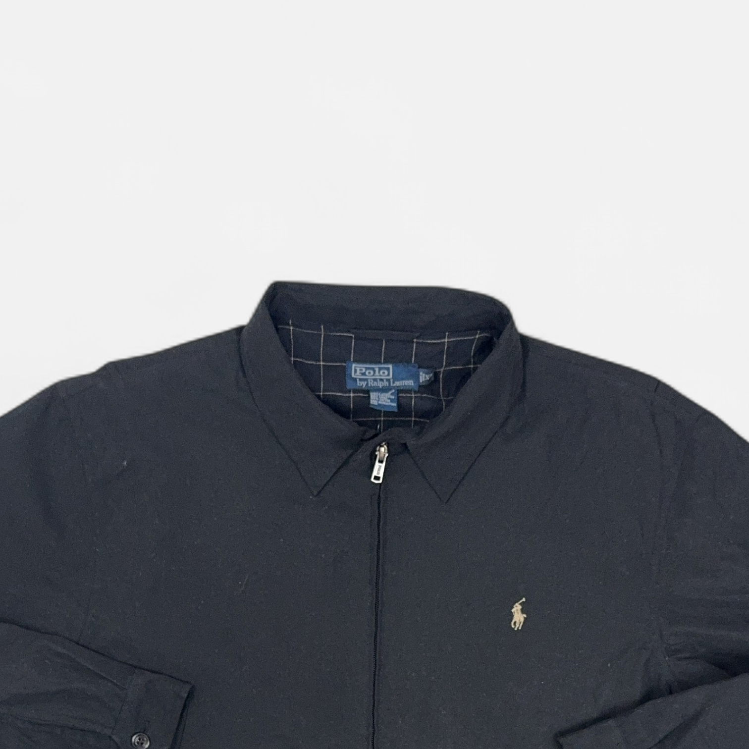 Vintage Polo Ralph Lauren Blue Jacket detail