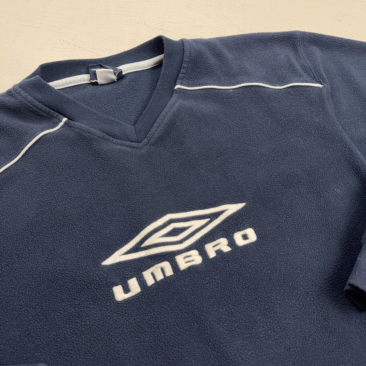 Vintage Umbro Blue Fleece Sweatshirt (S)