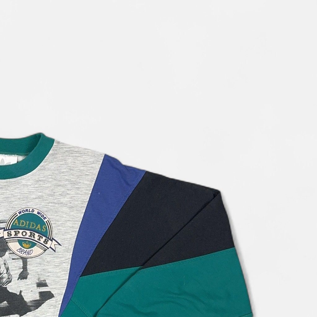 Vintage Adidas Multicoloured Sweatshirt (L)
