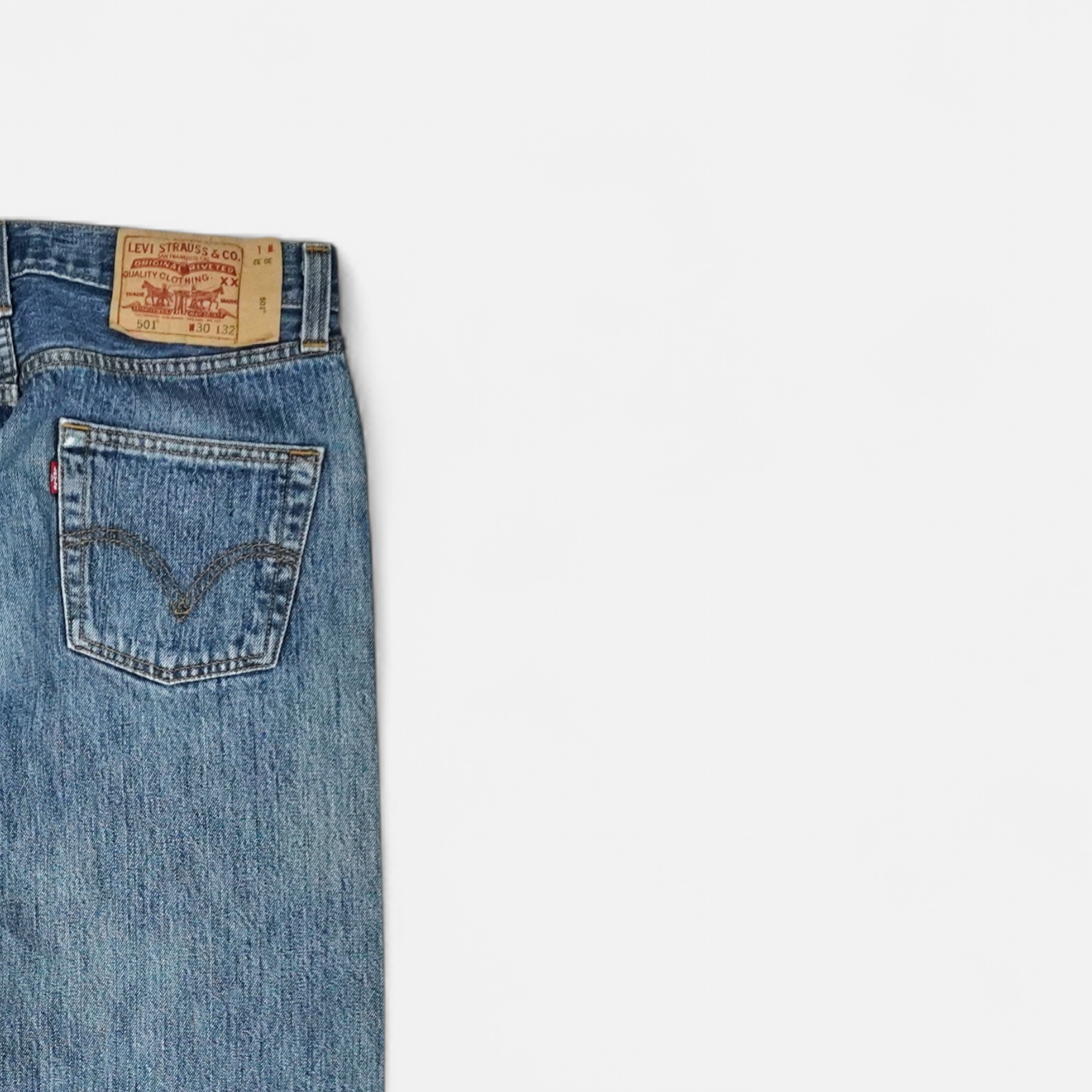 Vintage Levi Strauss & Co. Blue Jeans (W30 L32)