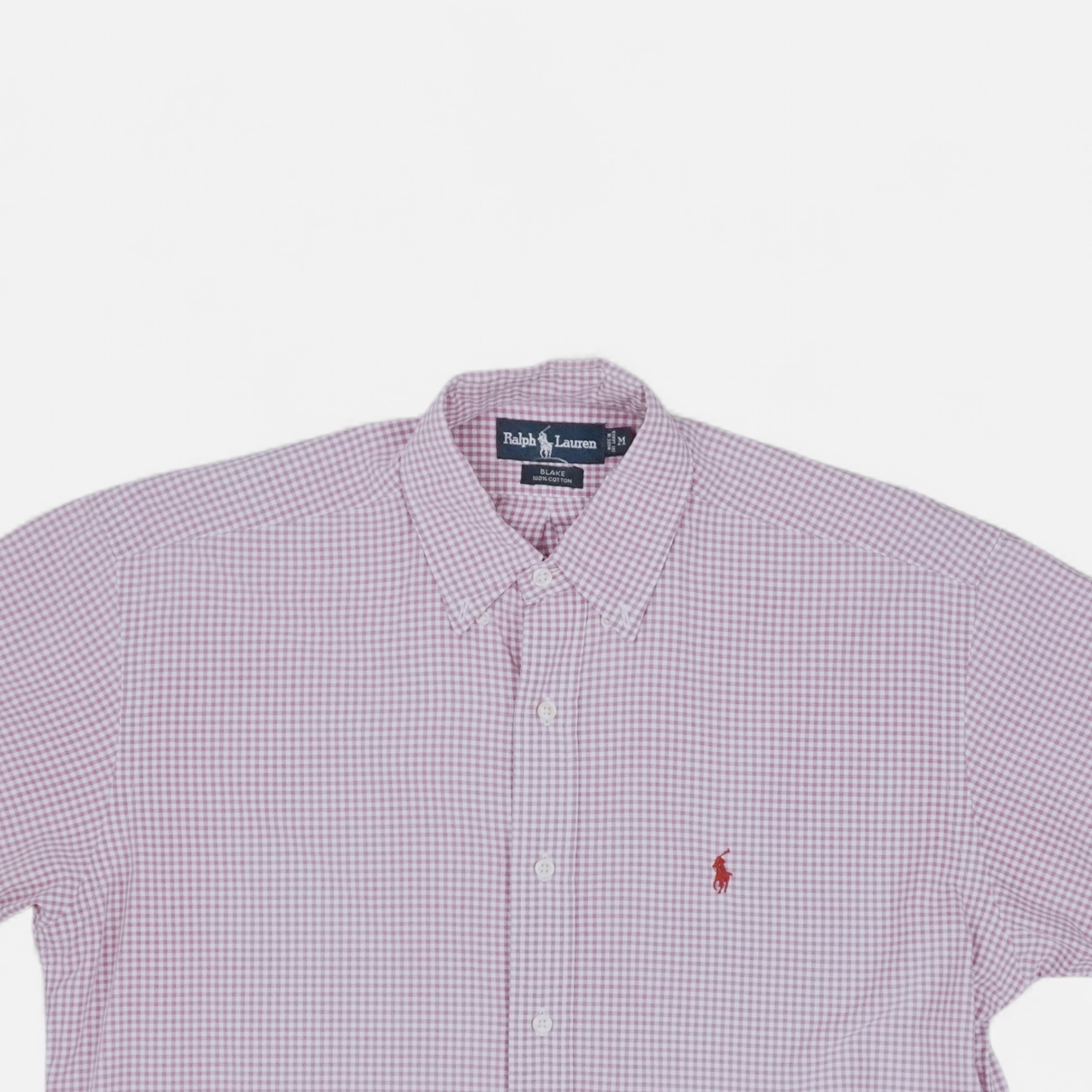 Vintage Ralph Lauren Pink Shirt (M)