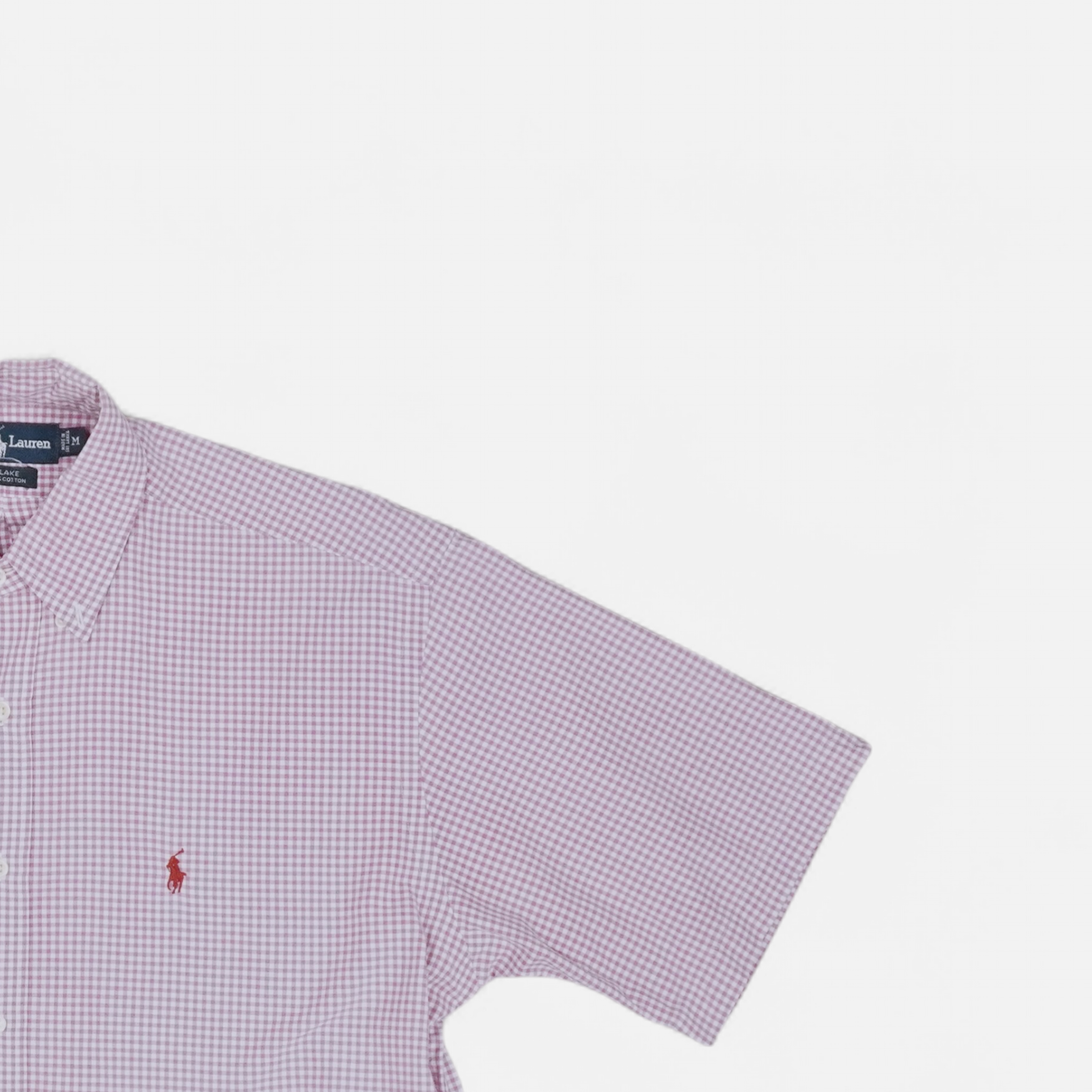 Vintage Ralph Lauren Pink Shirt (M)