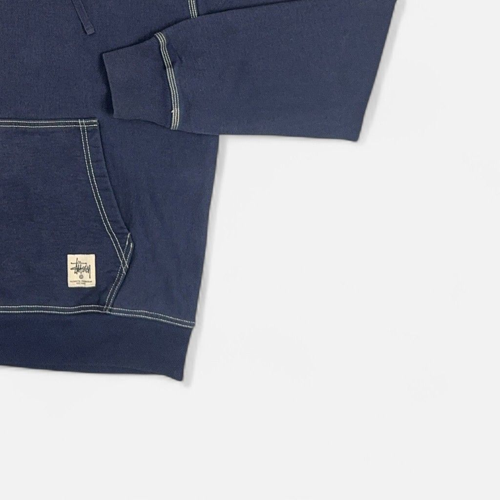 Vintage Stussy Blue Hoodie (M)