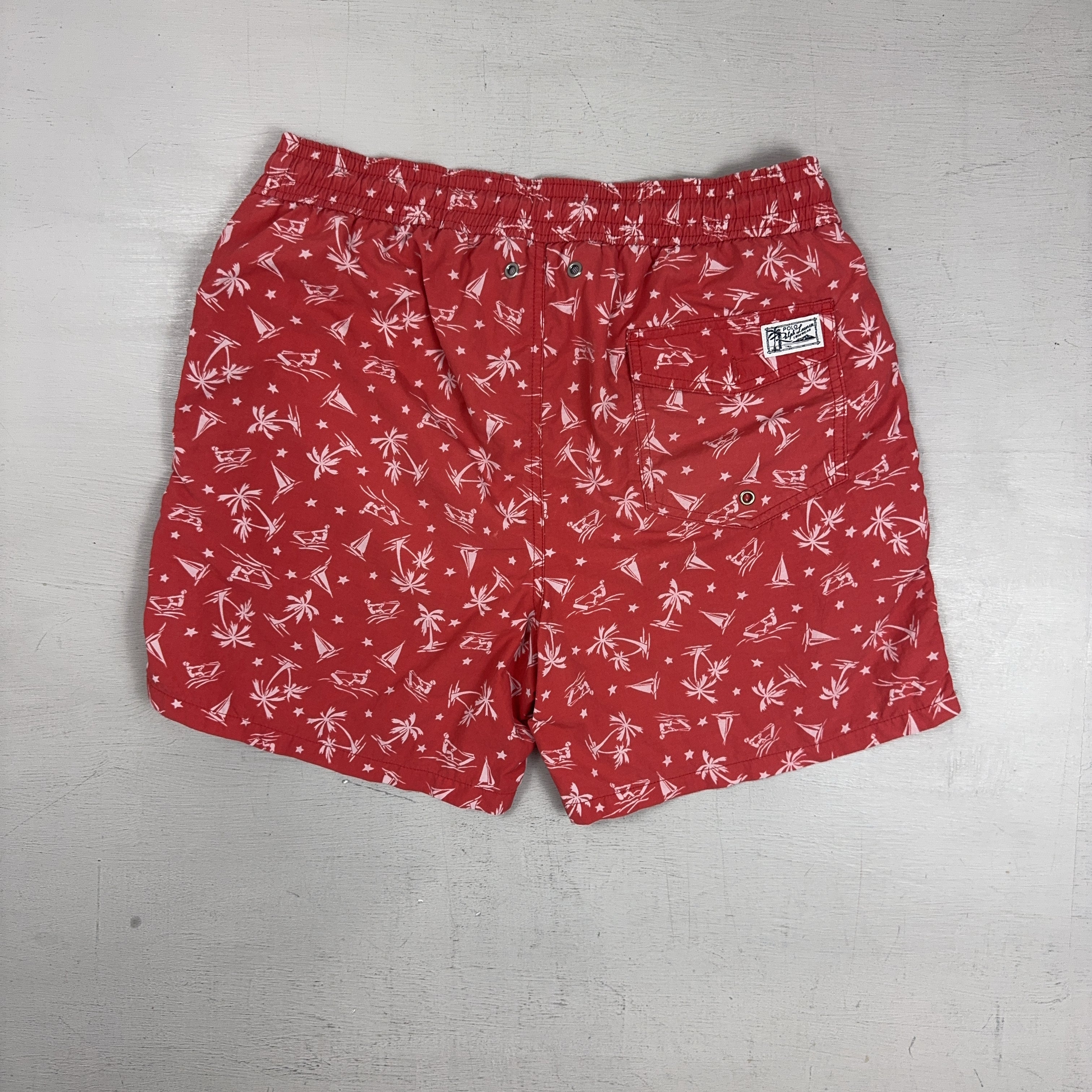 Vintage Tommy Hilfiger Red Shorts (L)