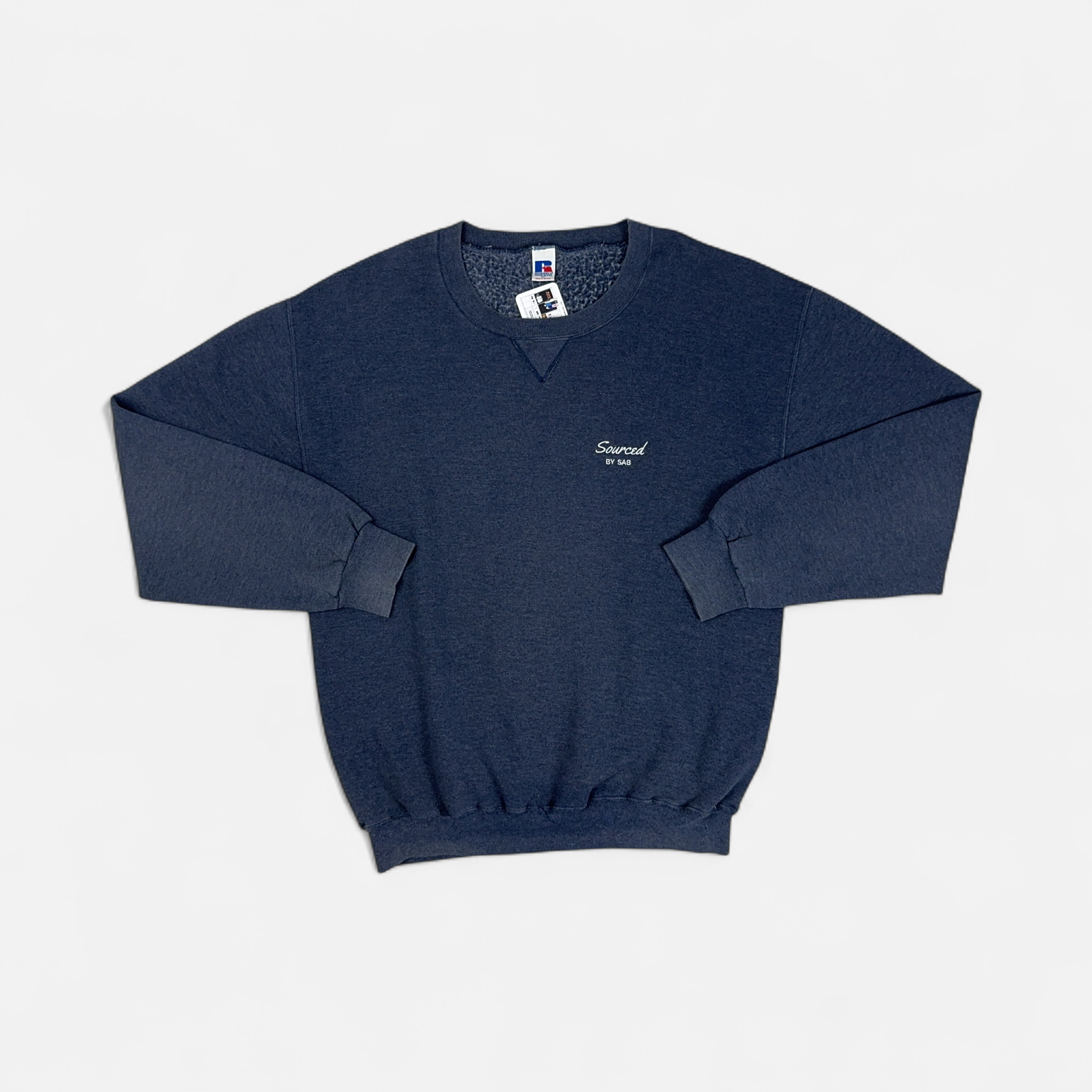 Vintage Russell Athletic Blue Sweatshirt (XL)