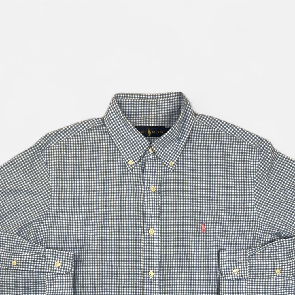 Vintage Polo Ralph Lauren Blue Shirt (L)