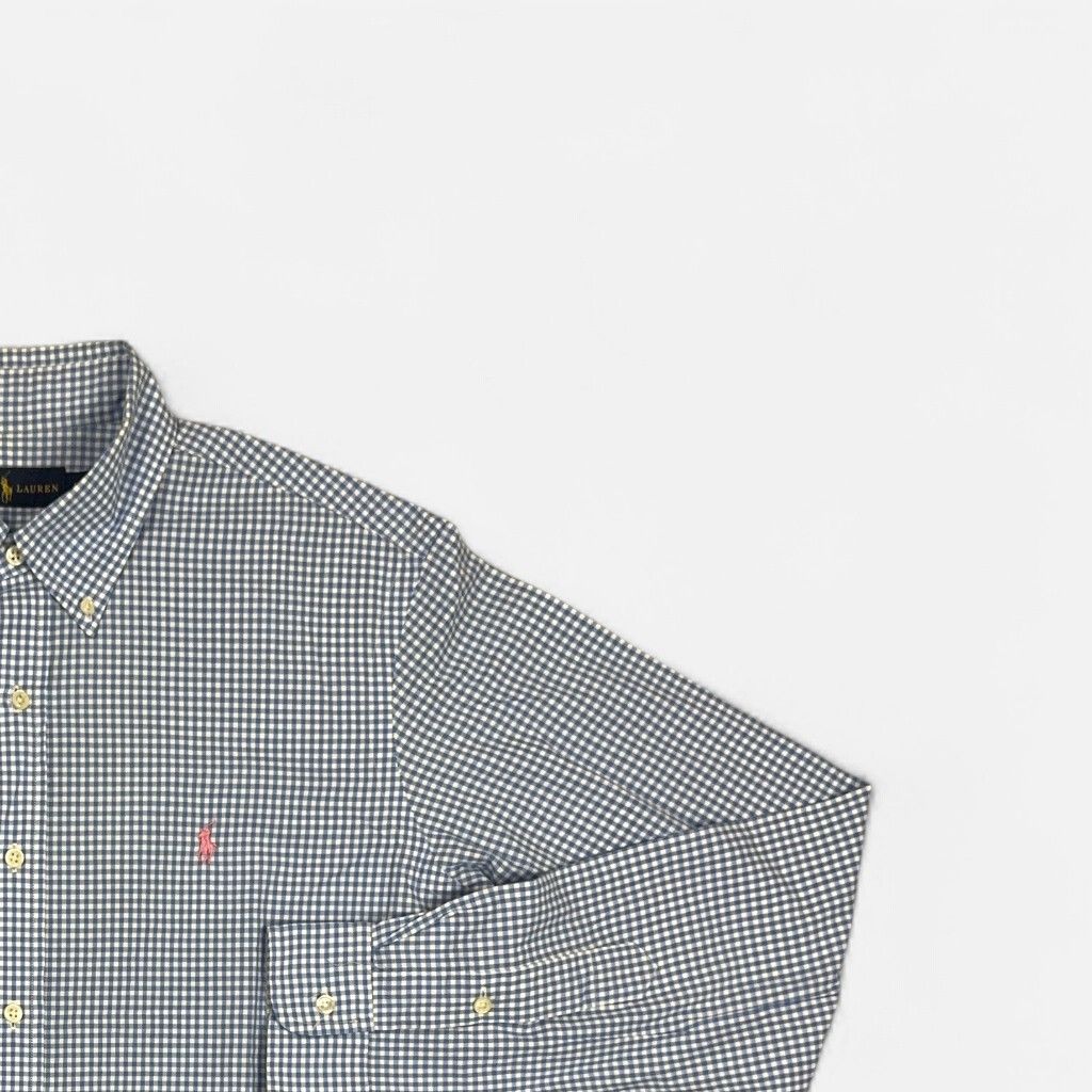 Vintage Polo Ralph Lauren Blue Shirt (L)