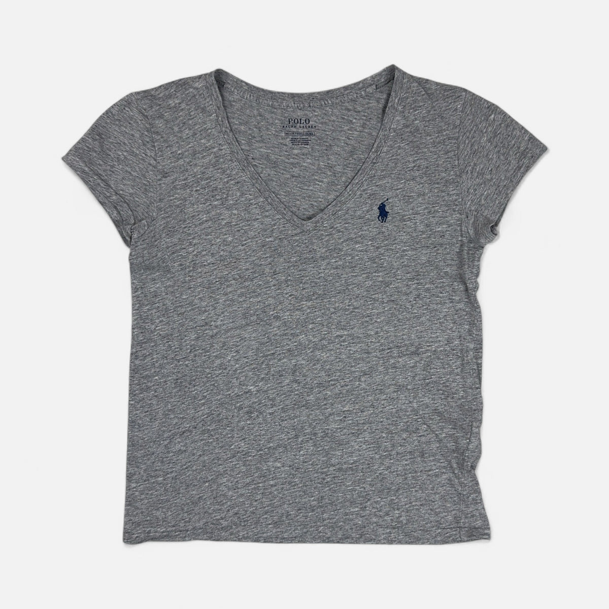 Vintage Polo Ralph Lauren Grey Top Womens (XS)
