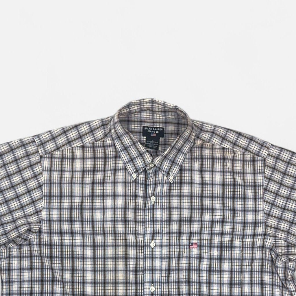 Vintage Ralph Lauren Jeans Co. Multicoloured Shirt (L)