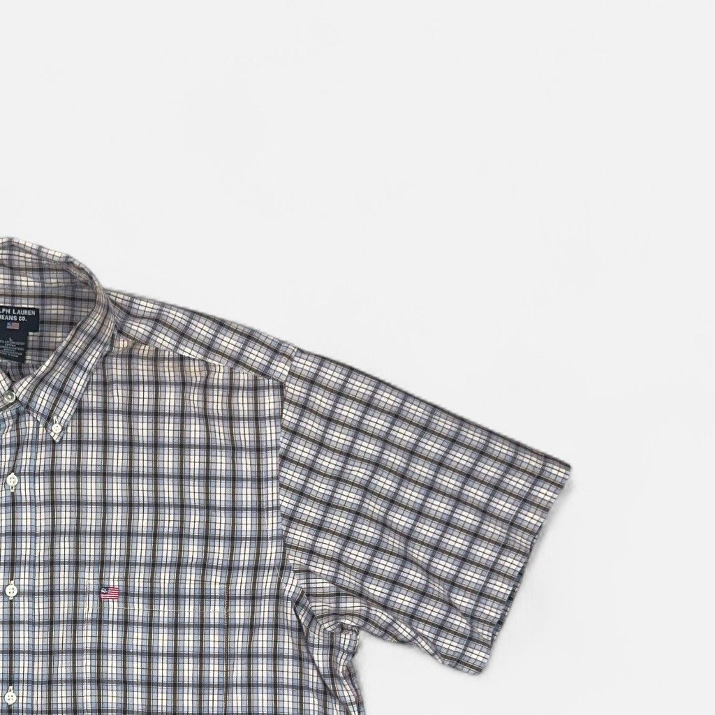 Vintage Ralph Lauren Jeans Co. Multicoloured Shirt (L)