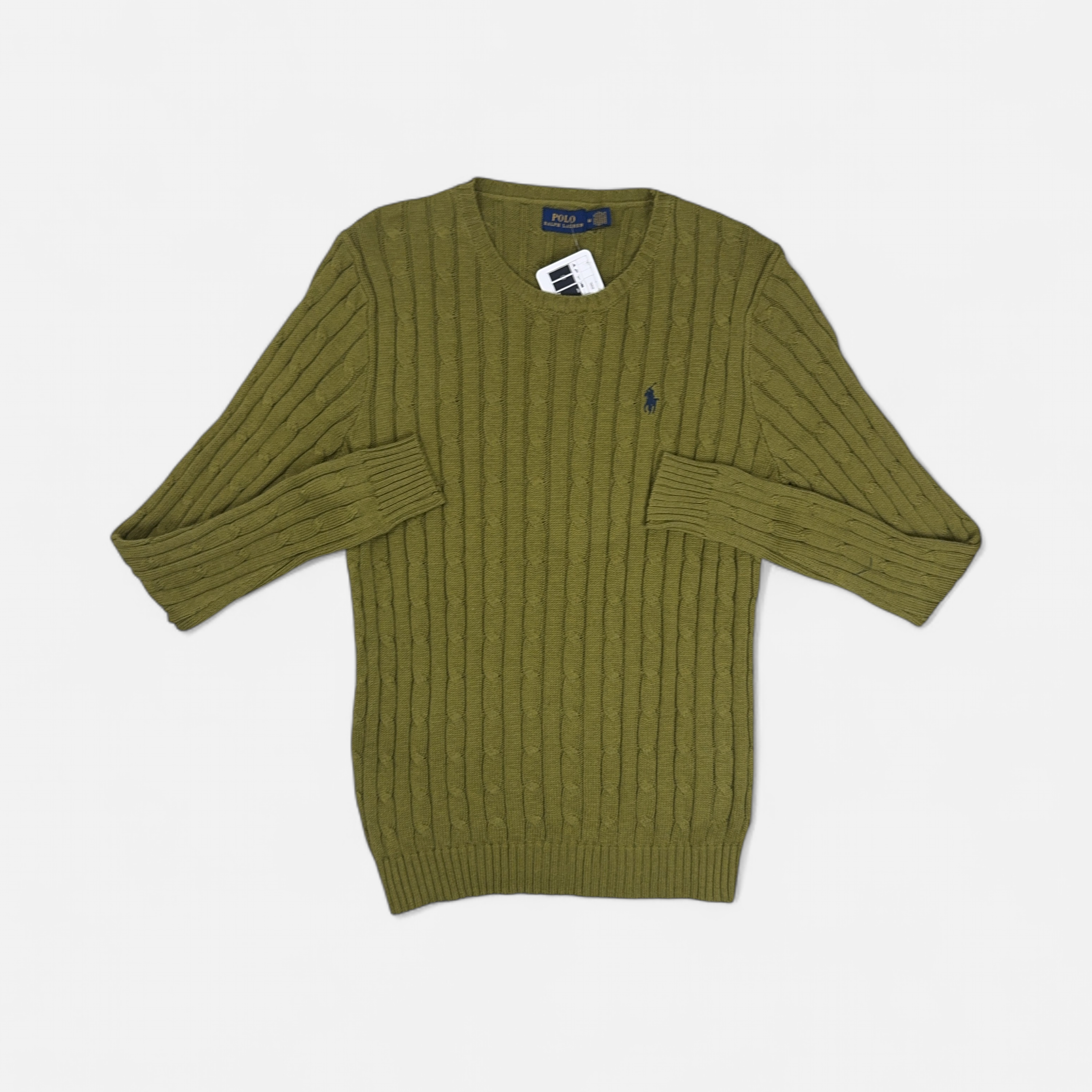Vintage Polo Ralph Lauren Green Knit Jumper
