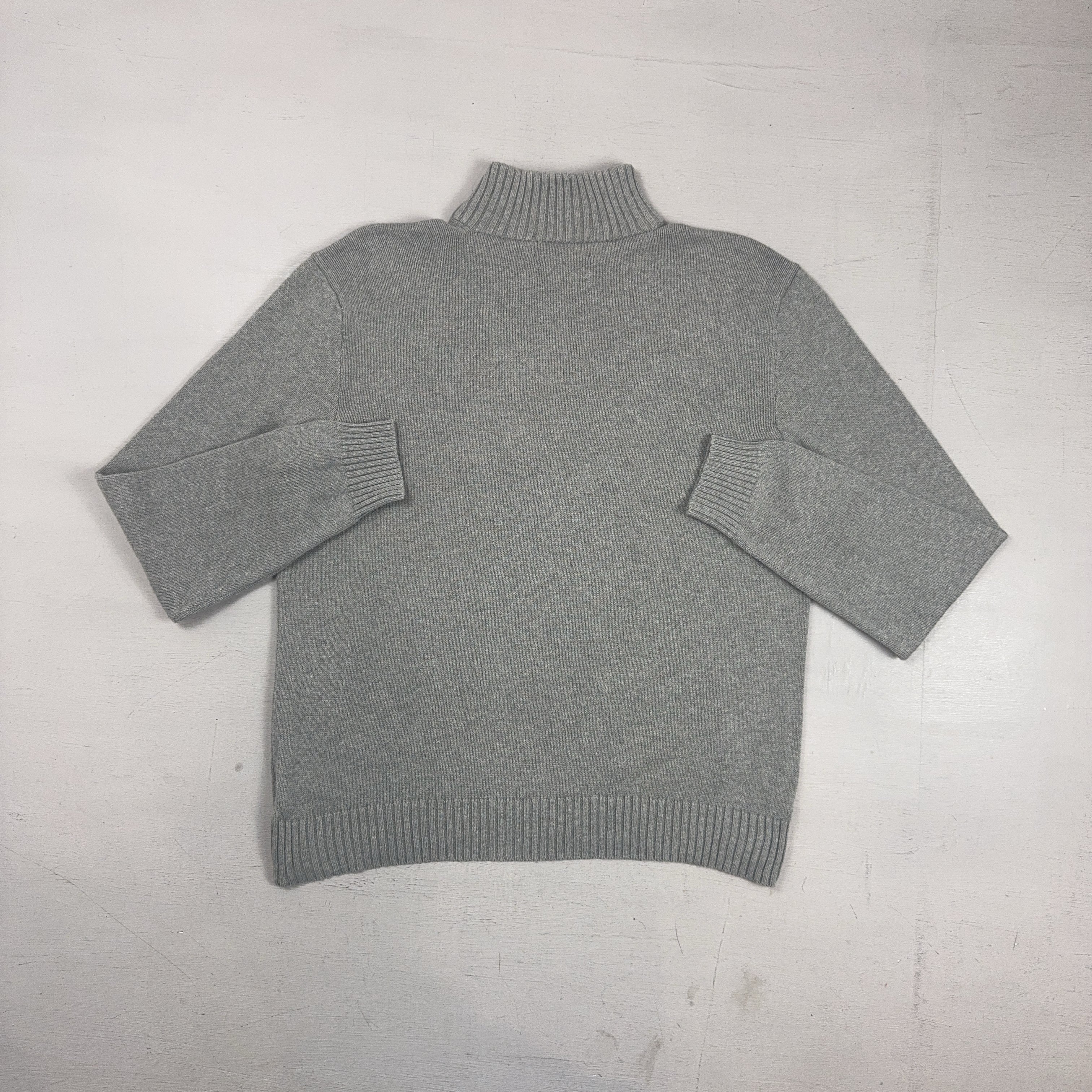 Vintage Polo Ralph Lauren Grey 1/4 Zip (L)